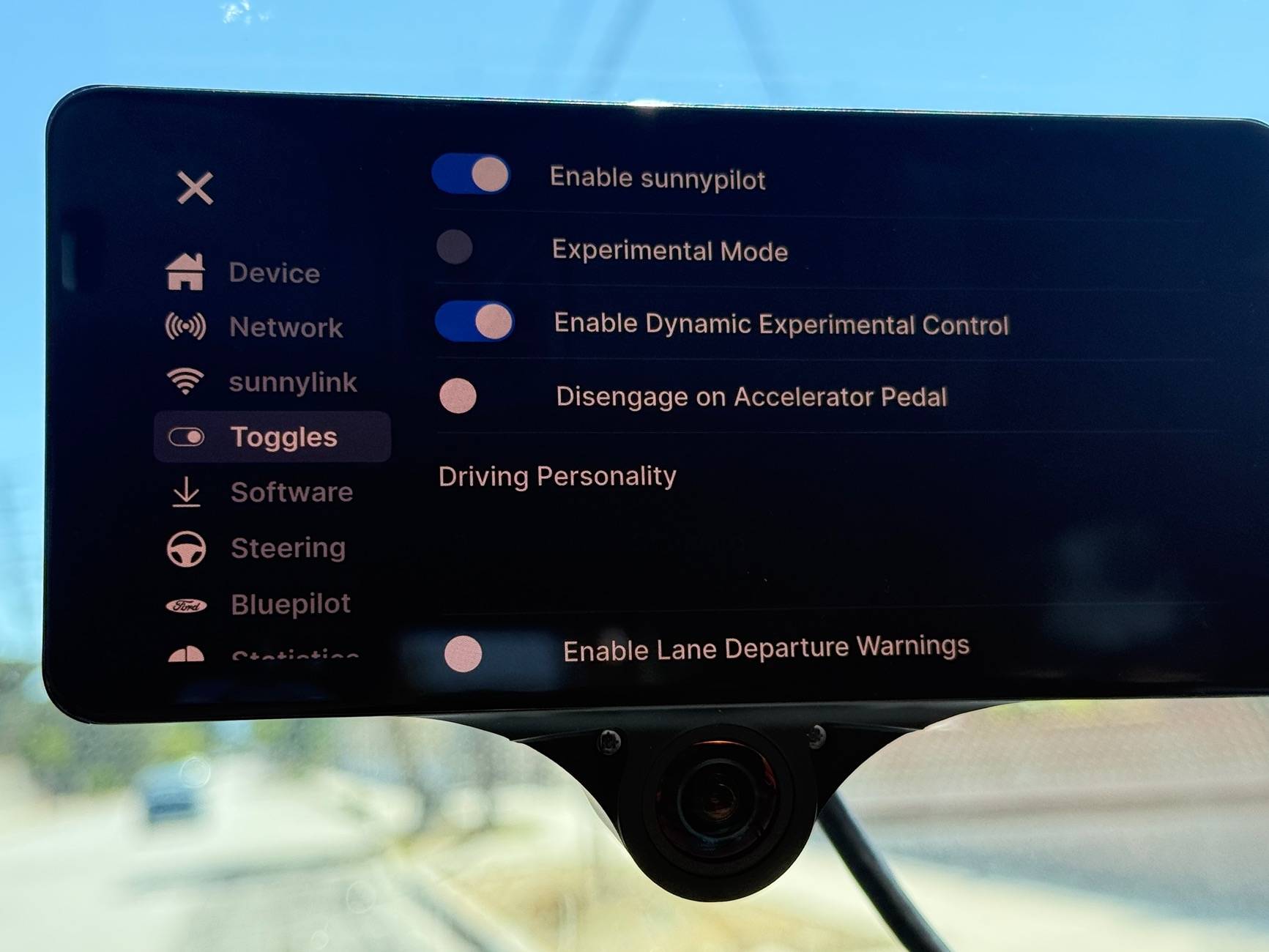 Ford F-150 Lightning Comma AI self driver assistant IMG_1083