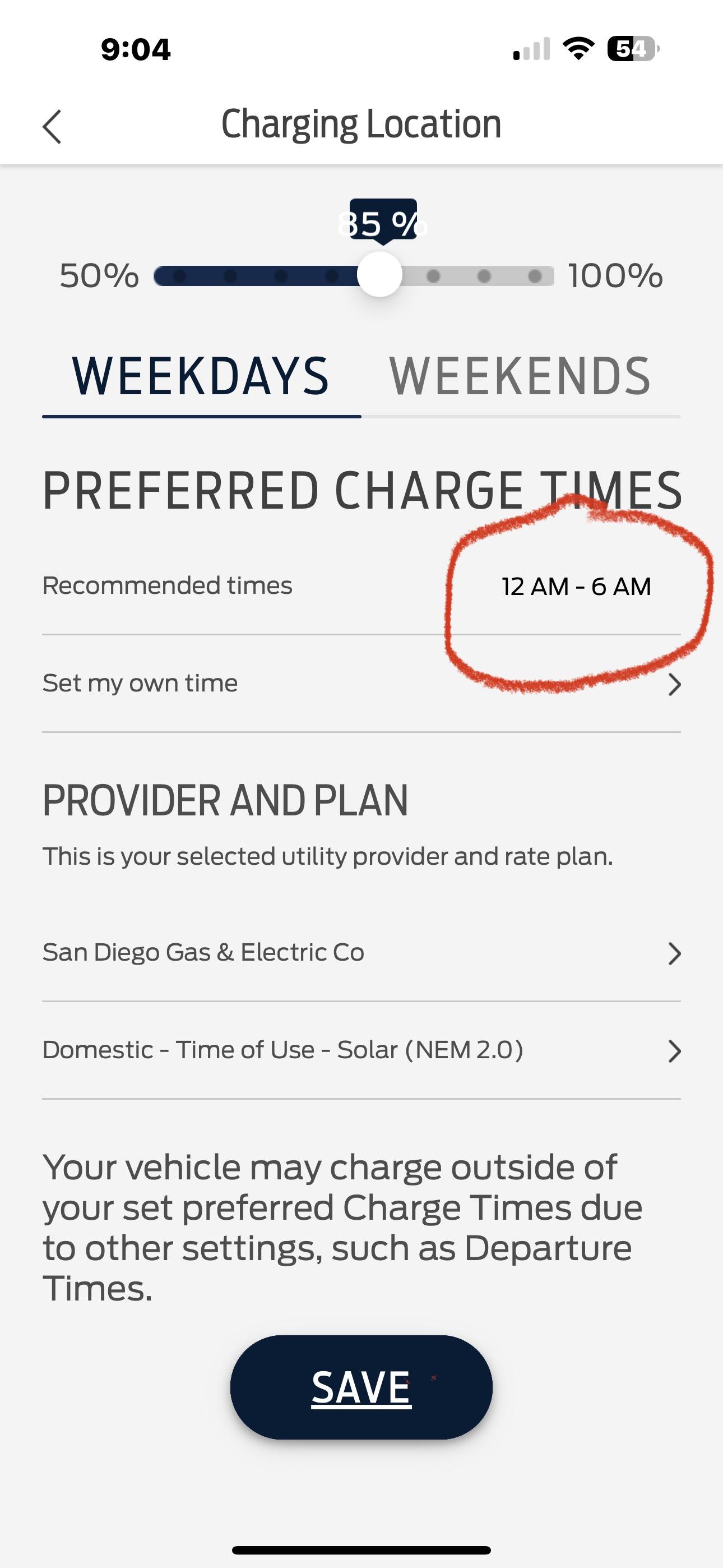 Ford F-150 Lightning Ford Pass Charging start/stop time not matching schedule IMG_1098