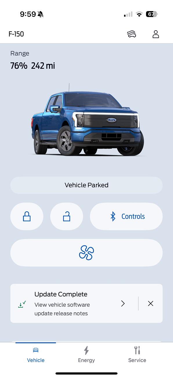 Ford F-150 Lightning New BlueCruise Version 1.4 - Rollout March 2025 IMG_1175
