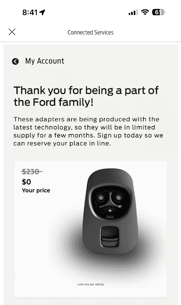 Ford F-150 Lightning NACS Adapter Now Available + Ford EV Owners Can Now Charge on Tesla Superchargers in U.S., Canada! 🙌 IMG_1181