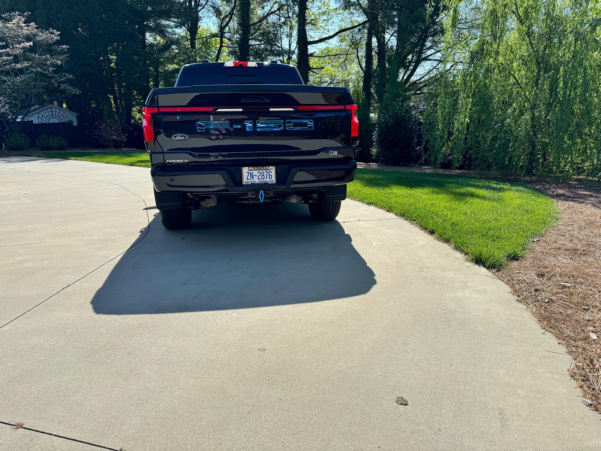 Ford F-150 Lightning Mud flaps install - DIY how to for F-150 Lightning IMG_1593