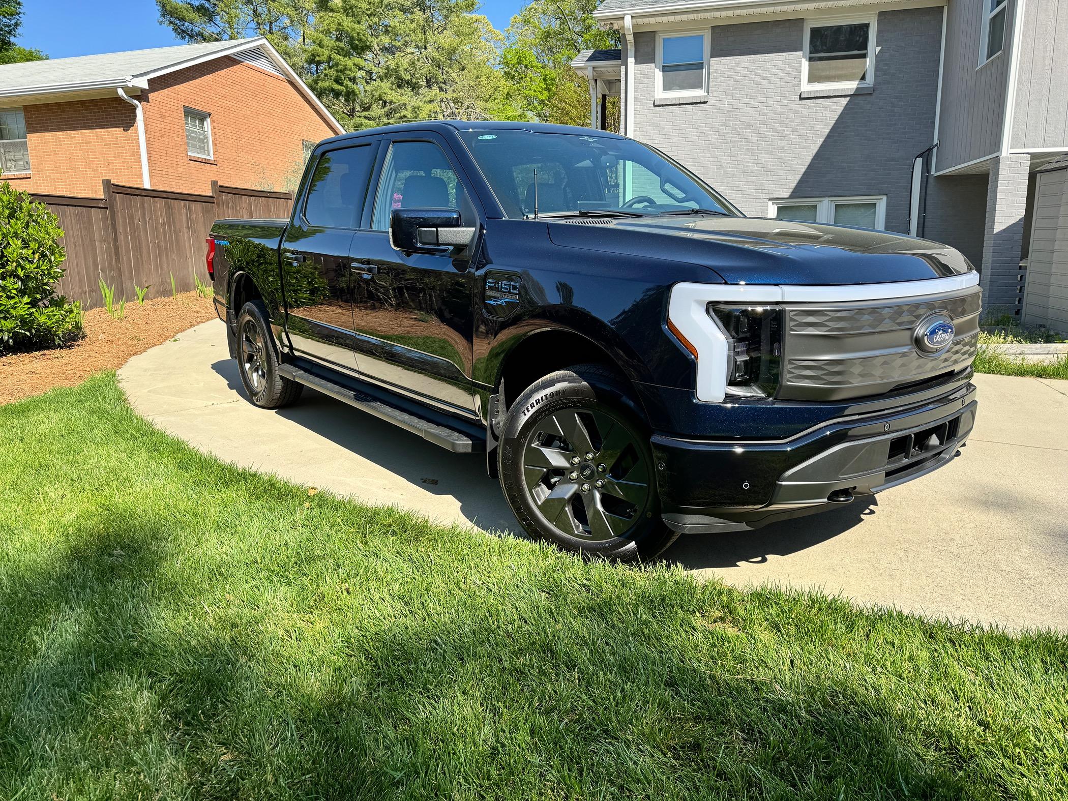 Ford F-150 Lightning Mud flaps install - DIY how to for F-150 Lightning IMG_1596