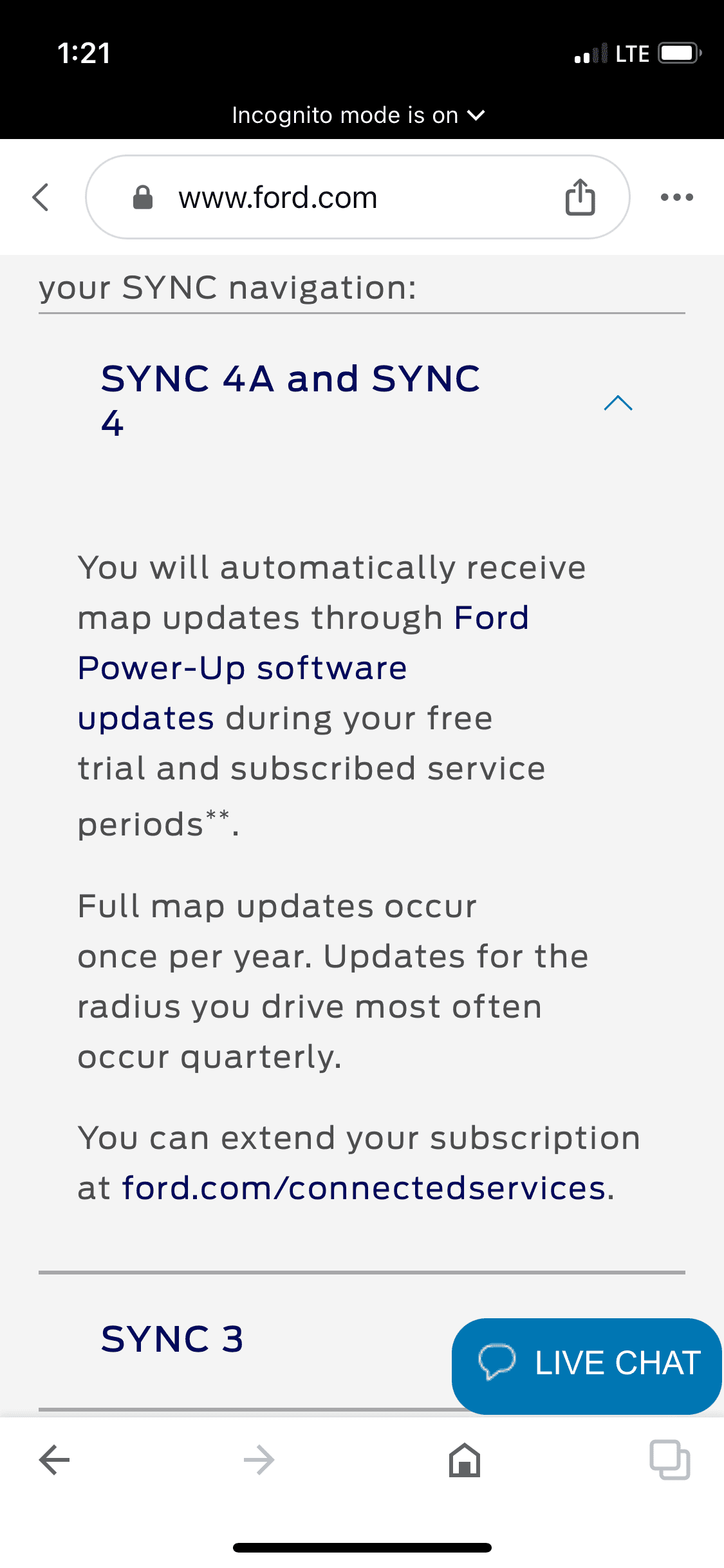 Ford F-150 Lightning Are Navigation/Maps updates included in OTA updates? IMG_1711