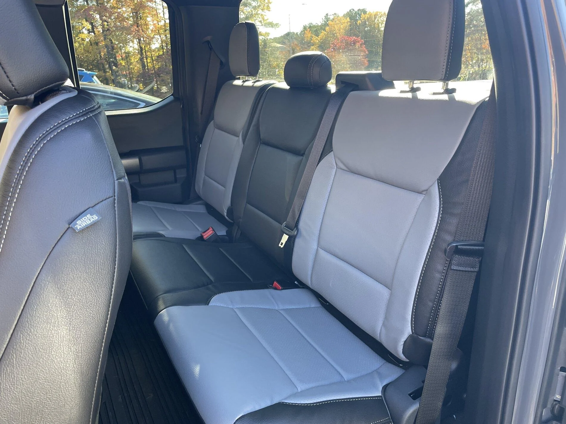 Ford F-150 Lightning Katzkin seat covers (Black & Red) in my 2021 F-150 XLT IMG_1723