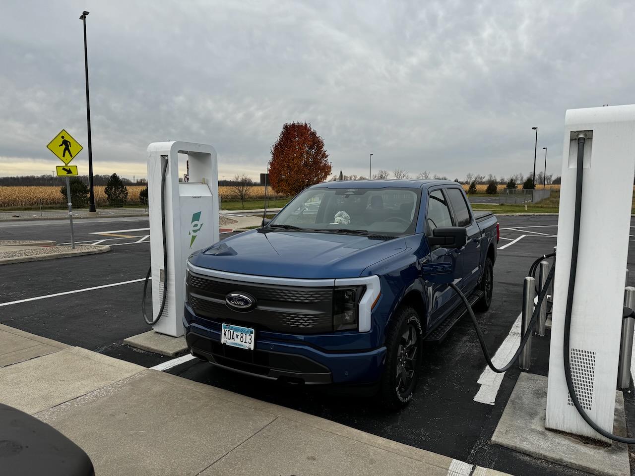 Ford F-150 Lightning First trip after switching from Tesla. IMG_1729 (1)