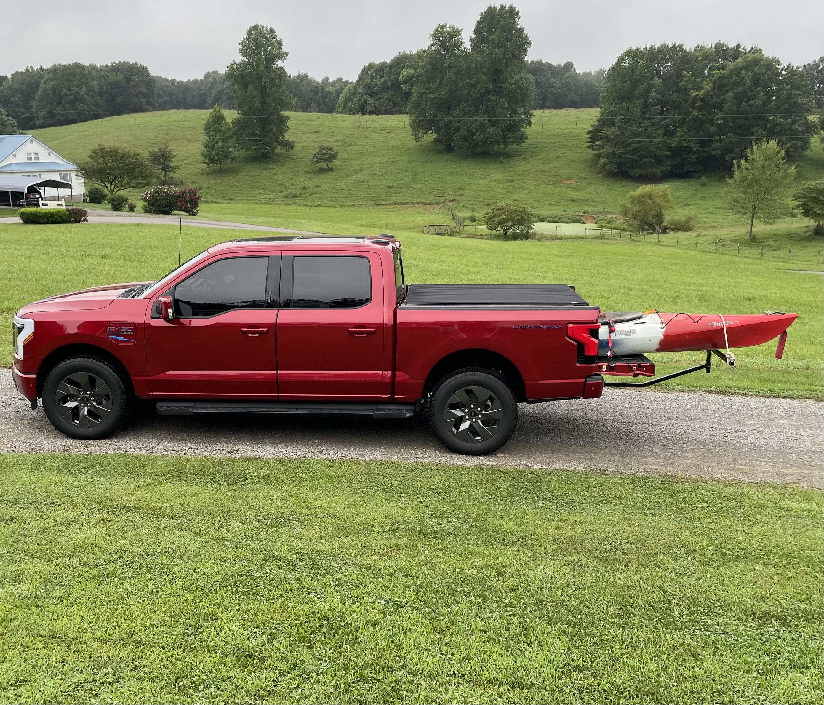 Ford F-150 Lightning RAPID RED F-150 Lightning Photos & Club IMG_1741