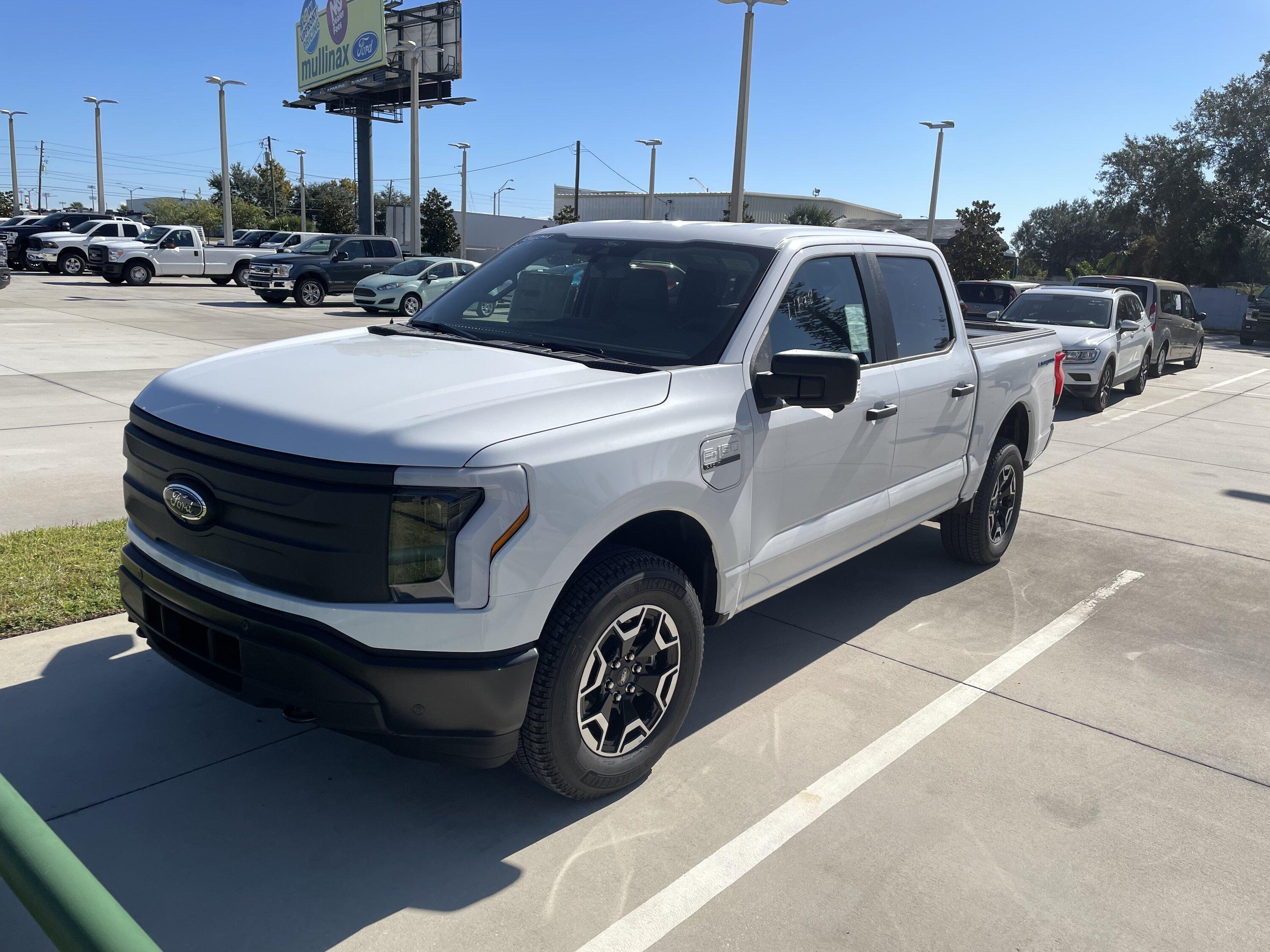 Ford F-150 Lightning List of dealers with Lightning DEMO MANNEQUINS AVAILABLE FOR TEST DRIVES IMG_1764[1].JPG