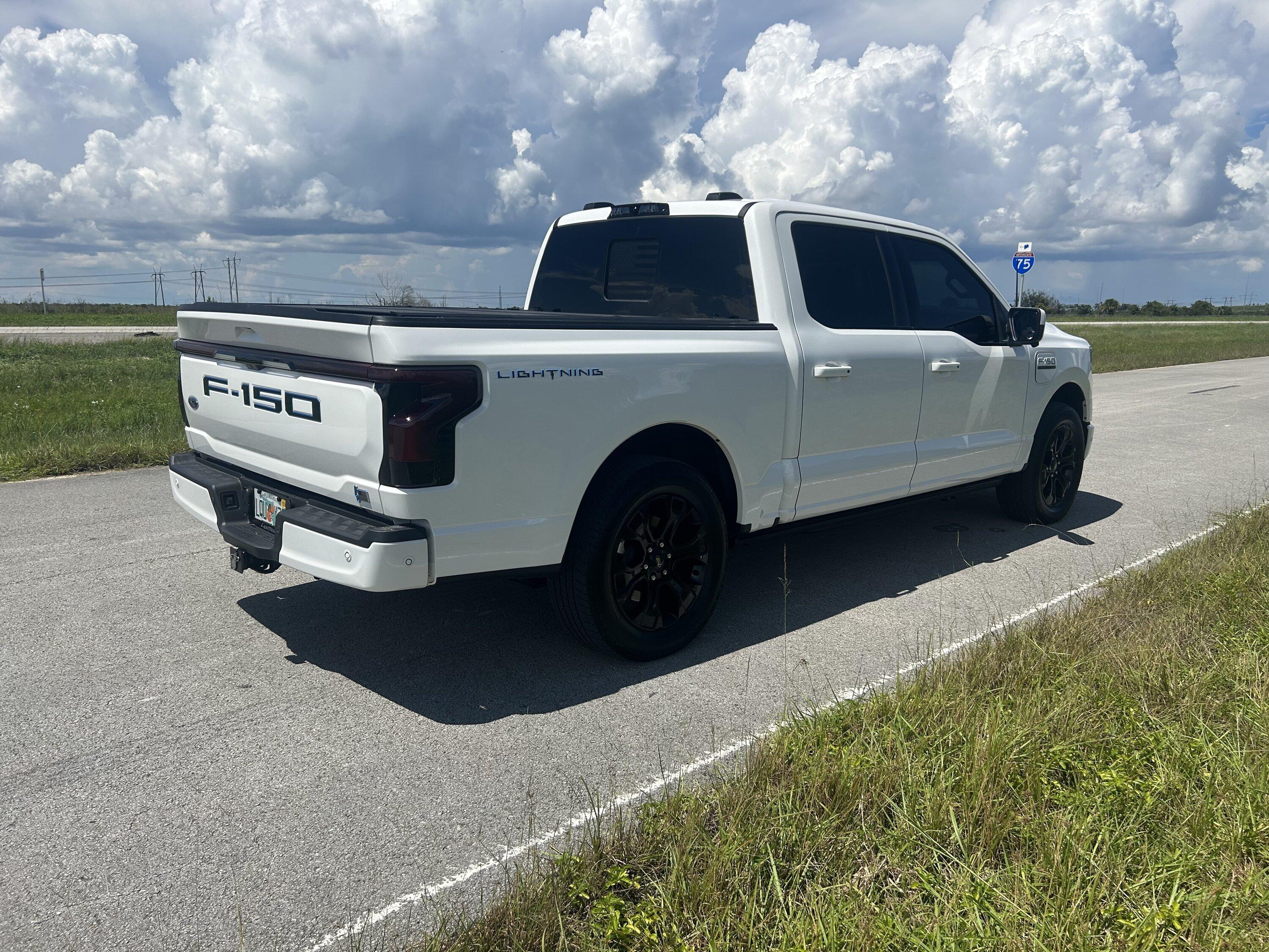 Ford F-150 Lightning I’ve been looking forward to revealing my Stormtrooper Package Lightning! IMG_1794