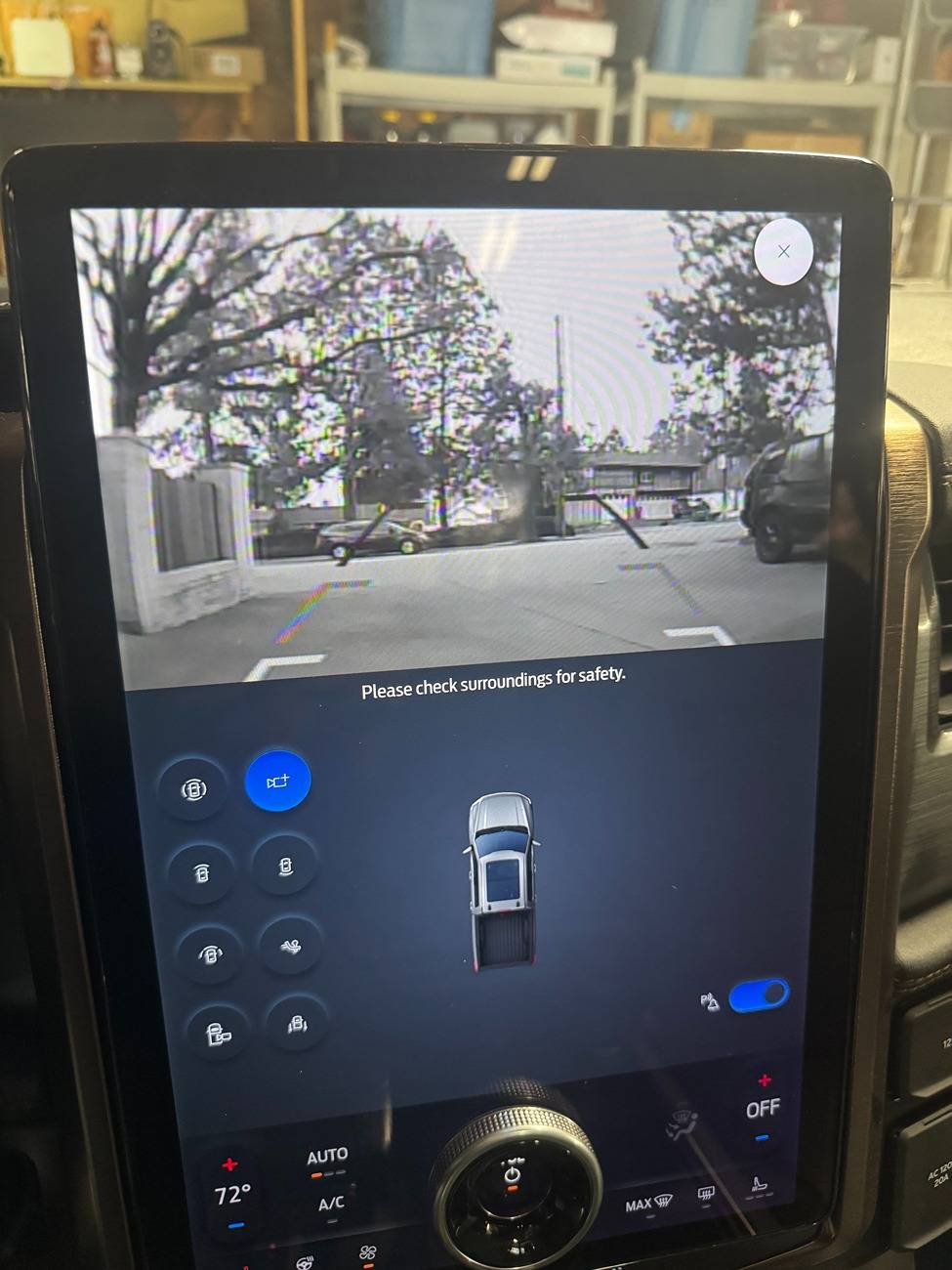Ford F-150 Lightning Solution to integrate their RV backup camera with F150 lightning existing display IMG_1829