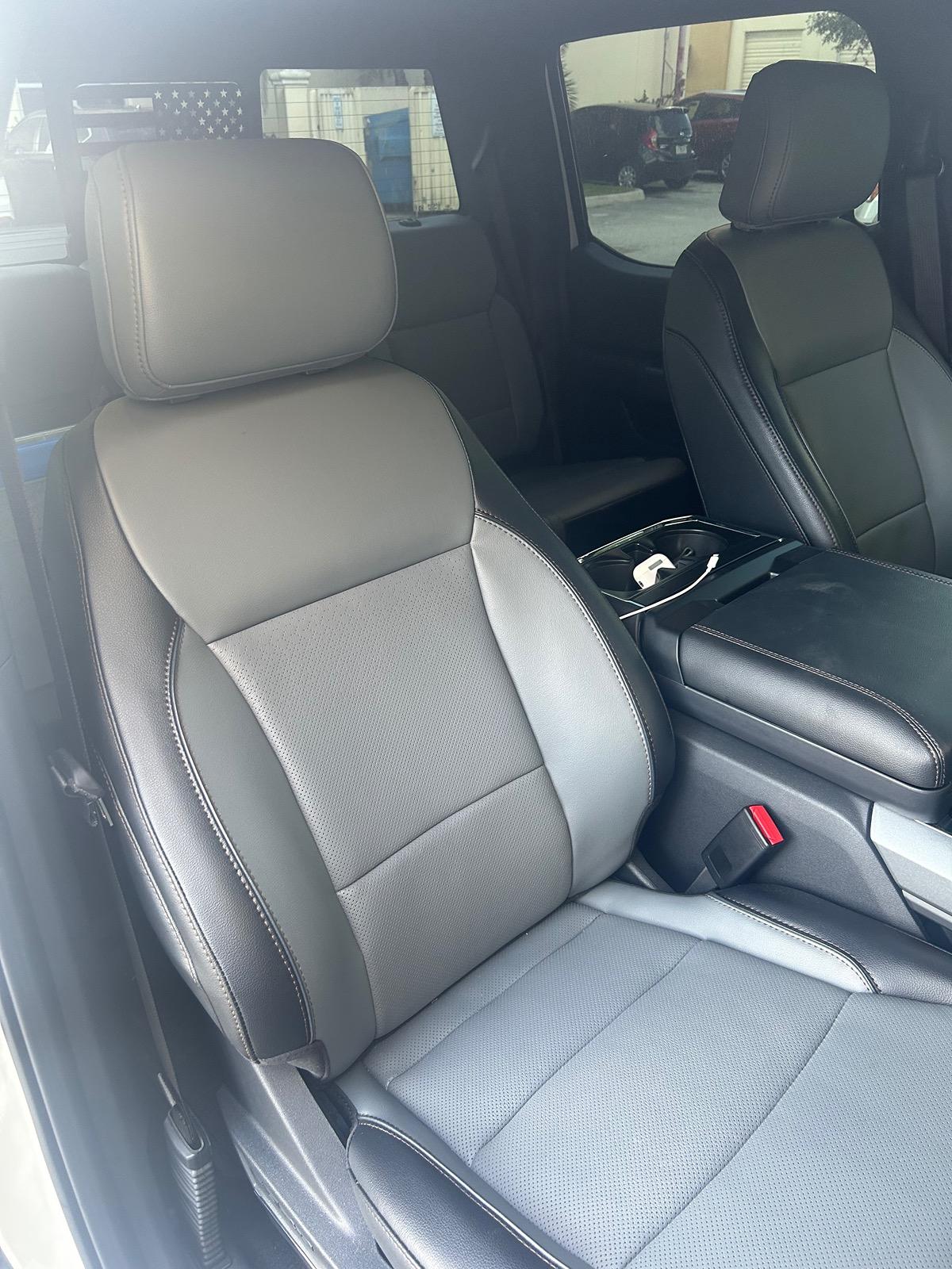 Ford F-150 Lightning WTB Leather Seats for 23 XLT IMG_1982