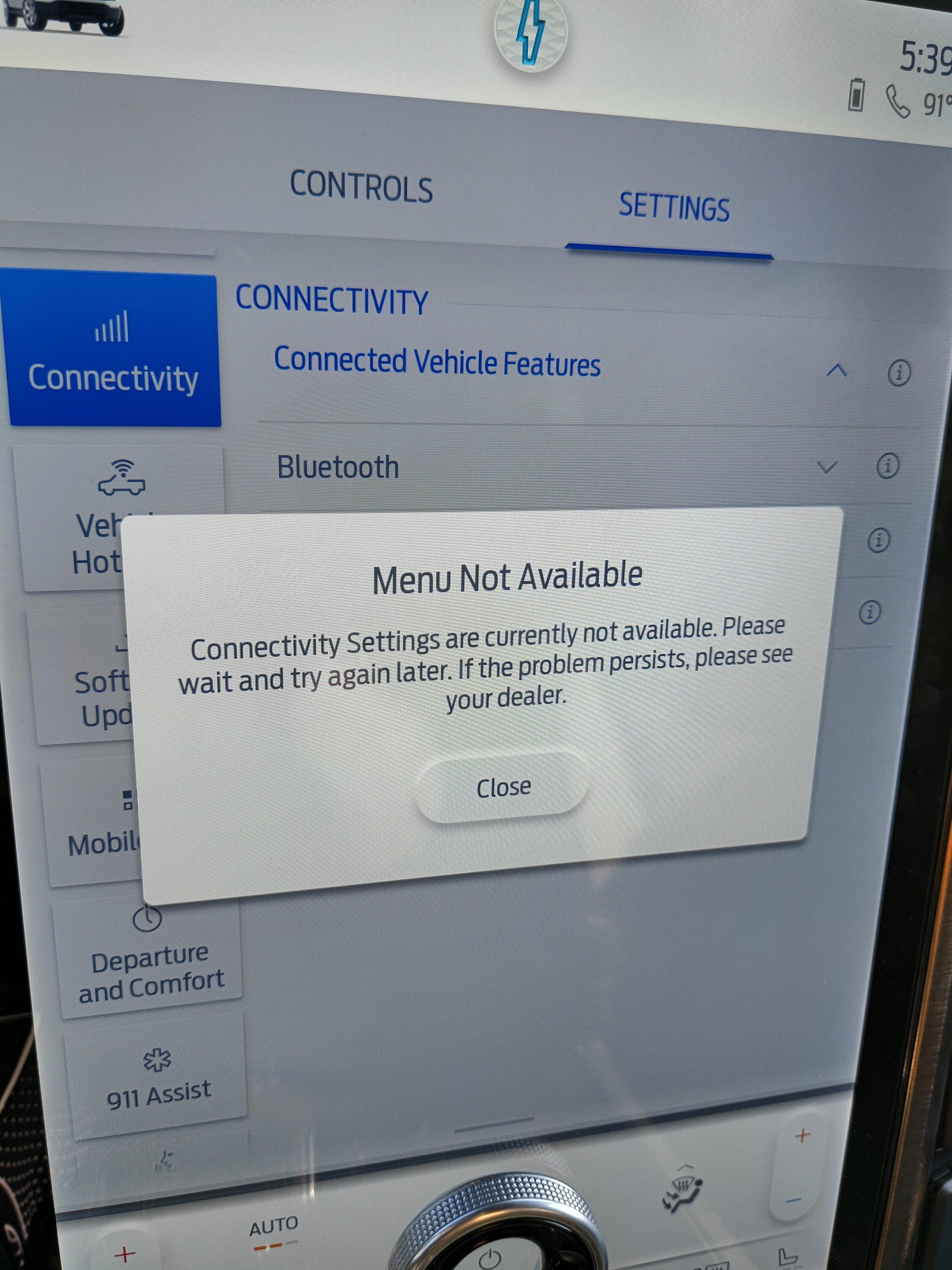 Ford F-150 Lightning Connected Vehicle Features Stopped Working IMG_20220823_173933