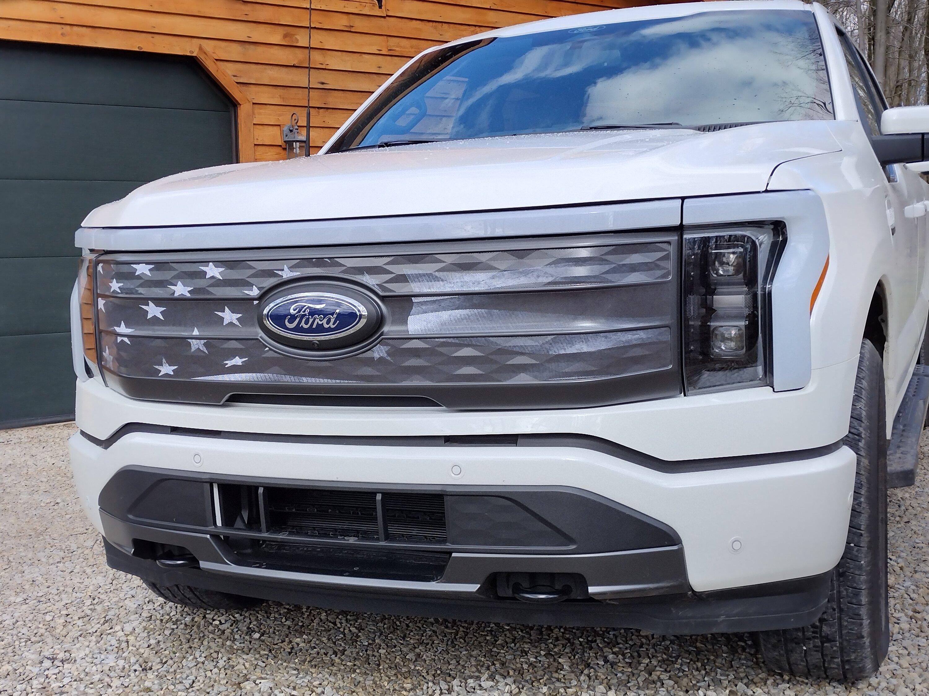 Ford F-150 Lightning My improved (stars & stripes) front grille IMG_20230325_161257835_HDR