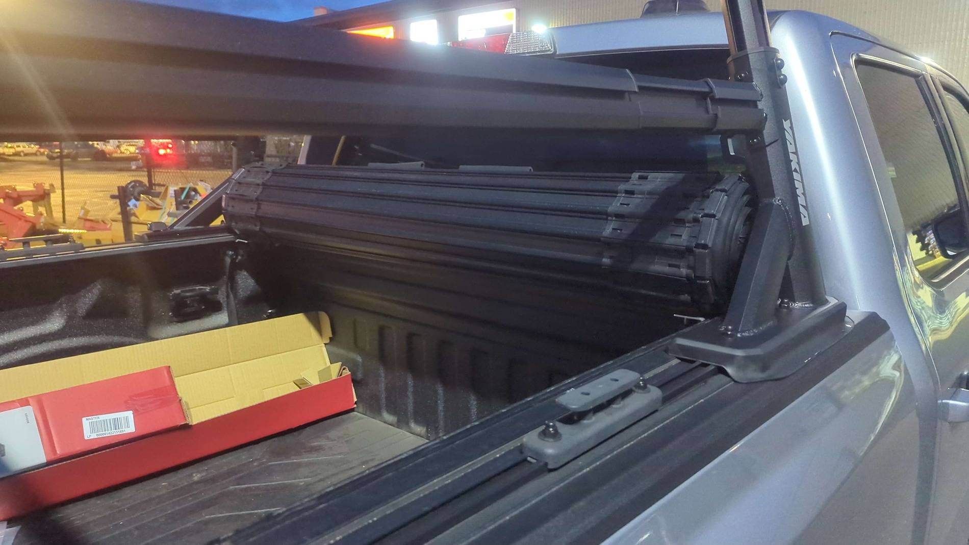 Ford F-150 Lightning Tonneau cover that gives complete access to bed AND works with a rack? IMG_20250410_202747_222