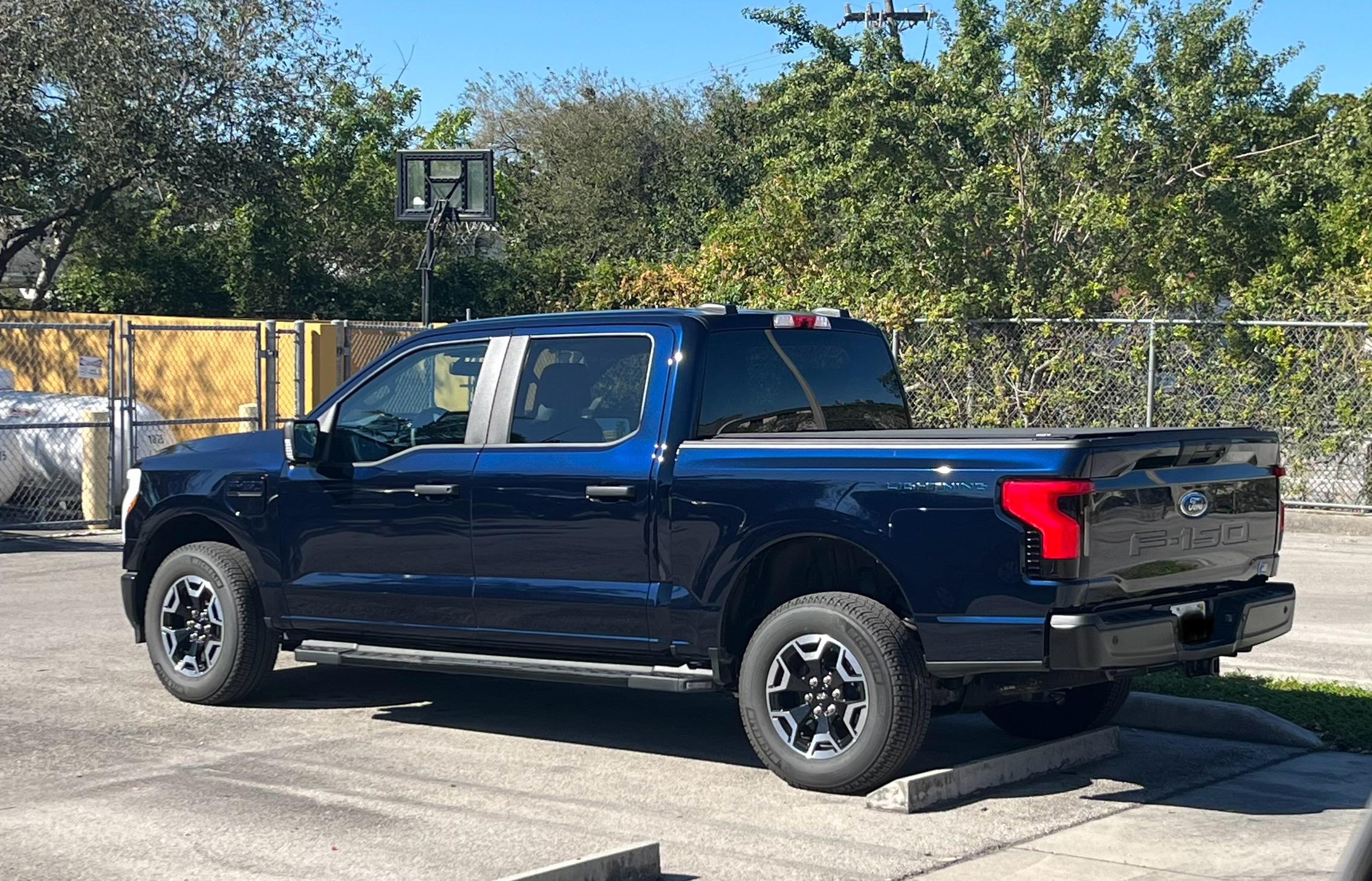 Ford F-150 Lightning ANTIMATTER BLUE F-150 Lightning Photos & Club IMG_2029