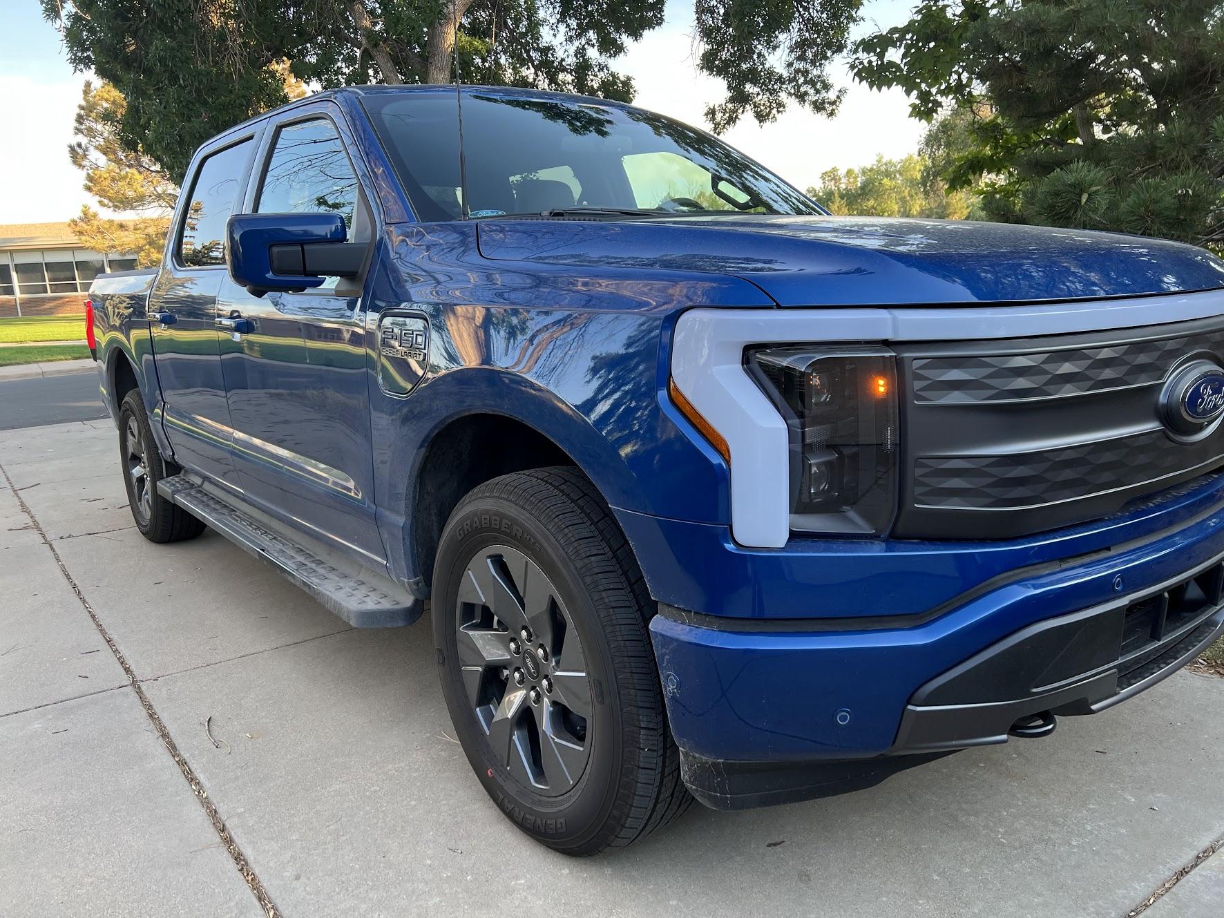 Ford F-150 Lightning First Colorado delivered lightning (maybe?) - I recommend Larry Miller in Lakewood IMG_2138