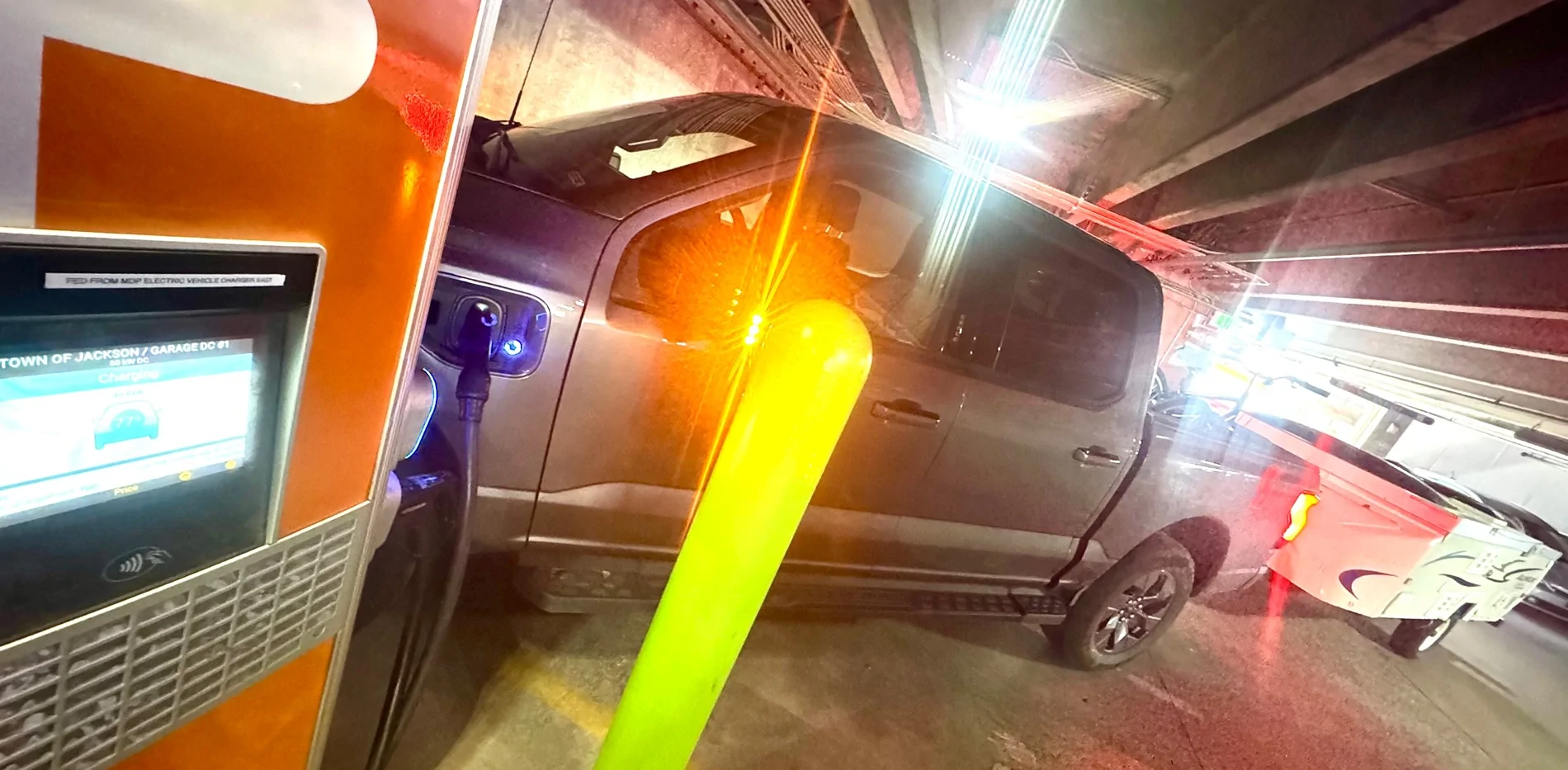 Ford F-150 Lightning Range estimator still showing trailer averages IMG_2346