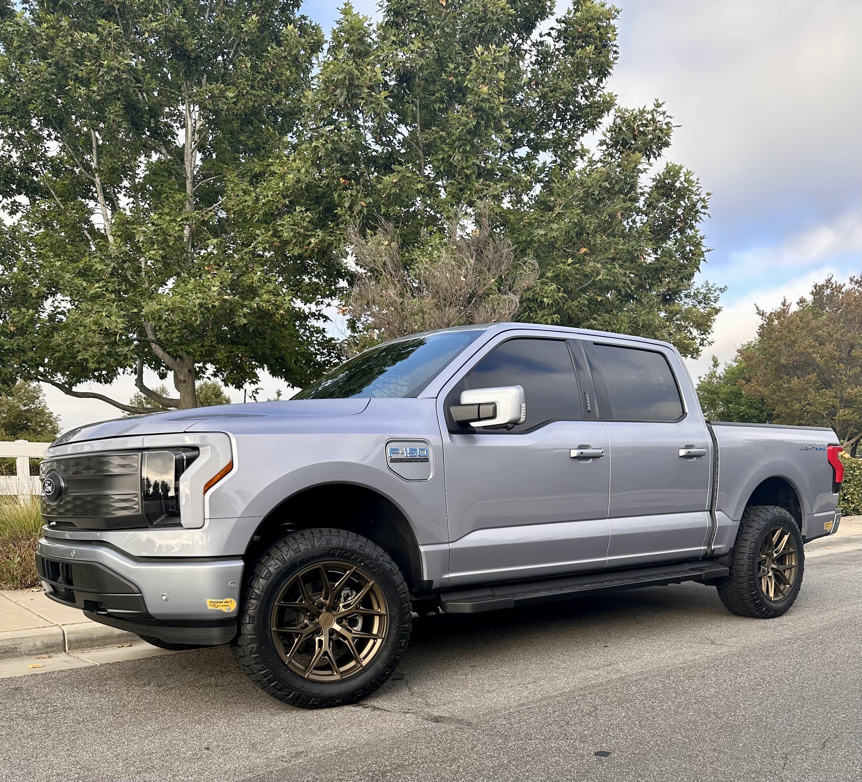 Ford F-150 Lightning Eibach R&D for Lightning lowering kit, leveling kit and lift kit -- submit your input IMG_2376