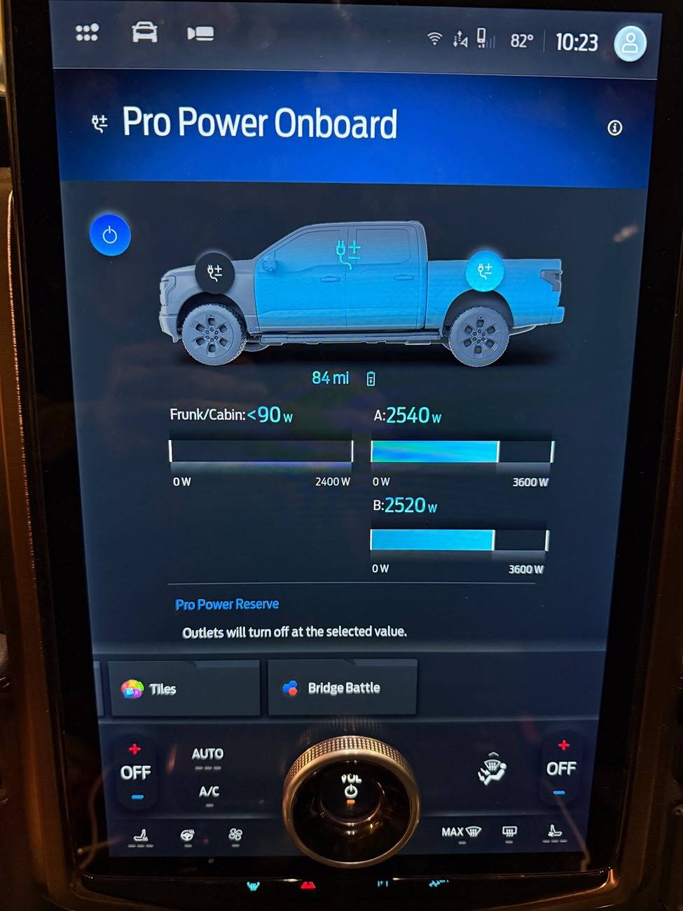 Ford F-150 Lightning PointGuard Home system with generator input (Pro Power Onboard). IMG_2493