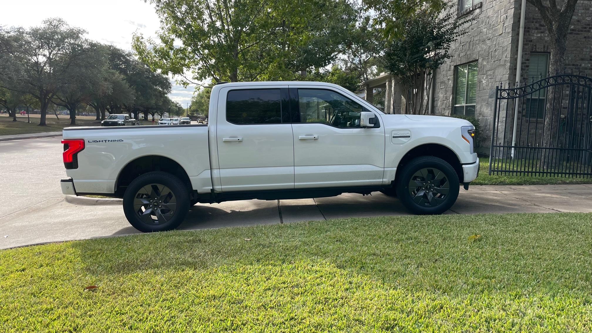 Ford F-150 Lightning Bilstein 6112 Leveling Kit Installed - Specs, Impressions & Photos IMG_2623