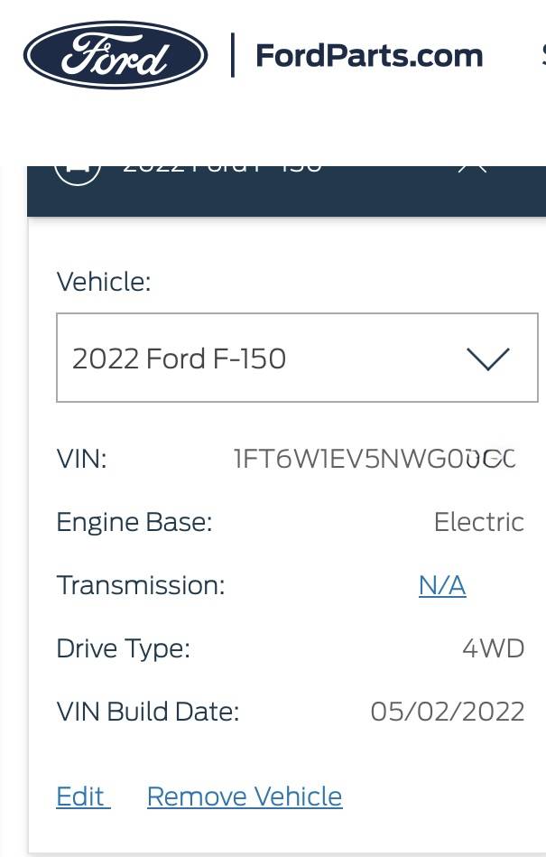 Ford F-150 Lightning Determining the production date of a Lightning (Spin off) IMG_2632