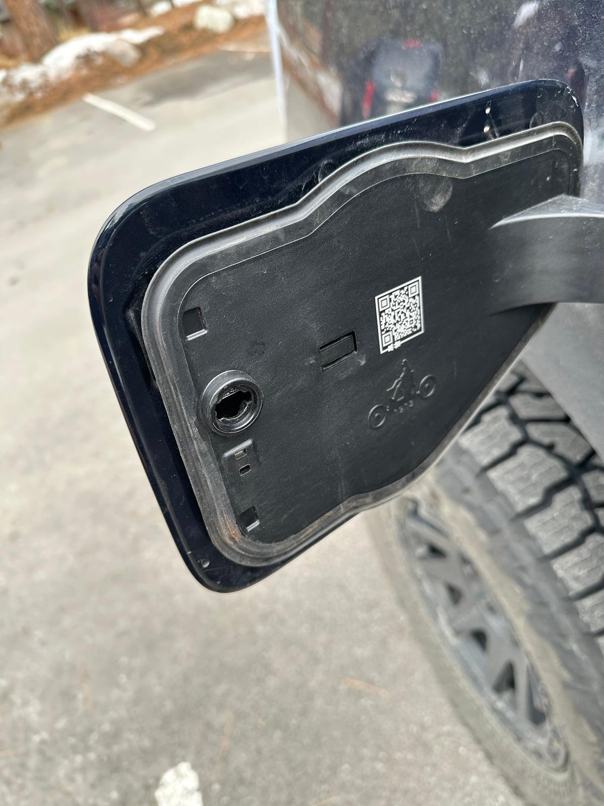 Ford F-150 Lightning Charge port door for sale without cover plate $125 IMG_2662