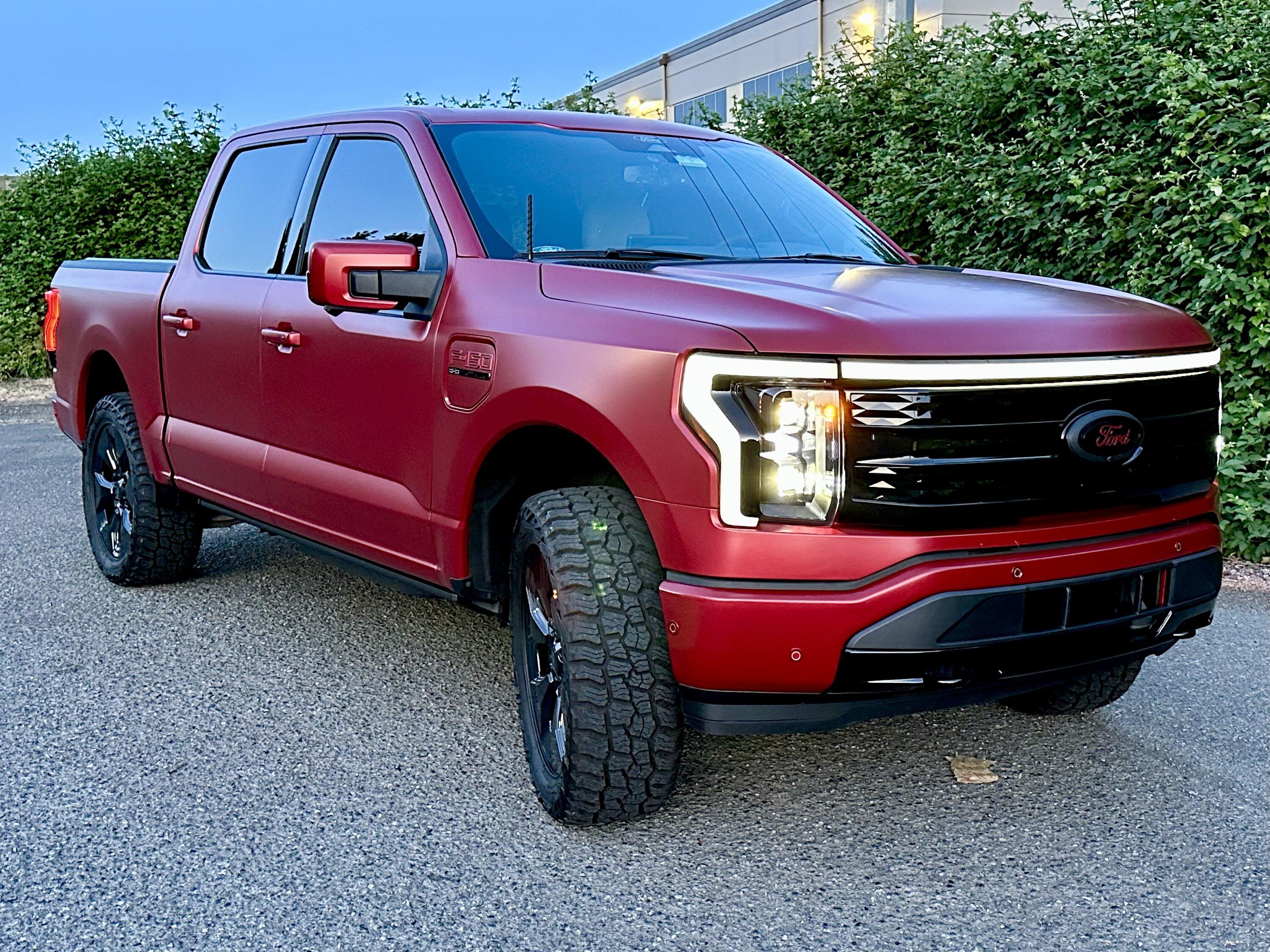 Ford F-150 Lightning My Lightning Build is Complete… For Now! XPEL Stealth PPF, 2" Rough Country Lift Kit, A/T Tires, Painted Lightbars, Painted Wheels, Debadged & More IMG_2703