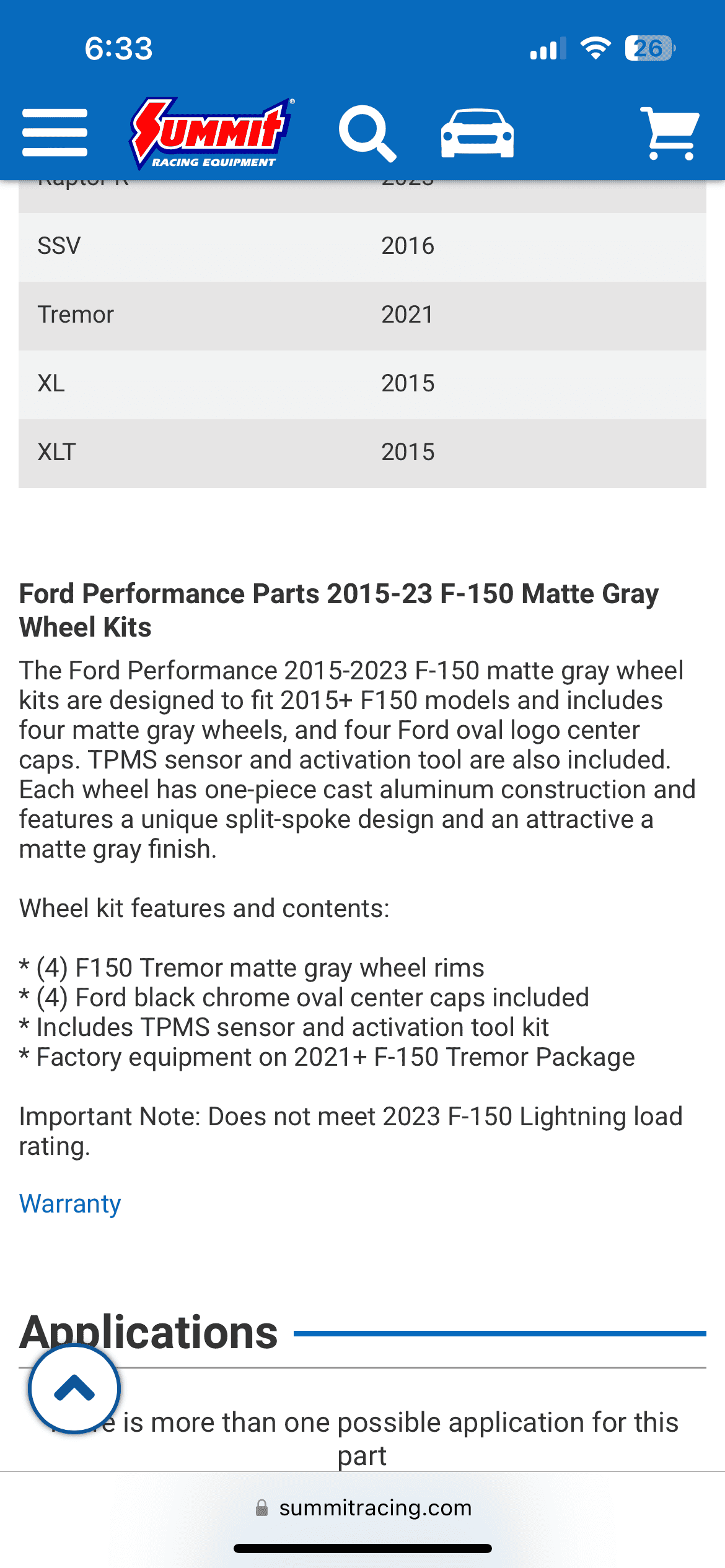 Ford F-150 Lightning Changed to Tremor 18" wheels IMG_2760