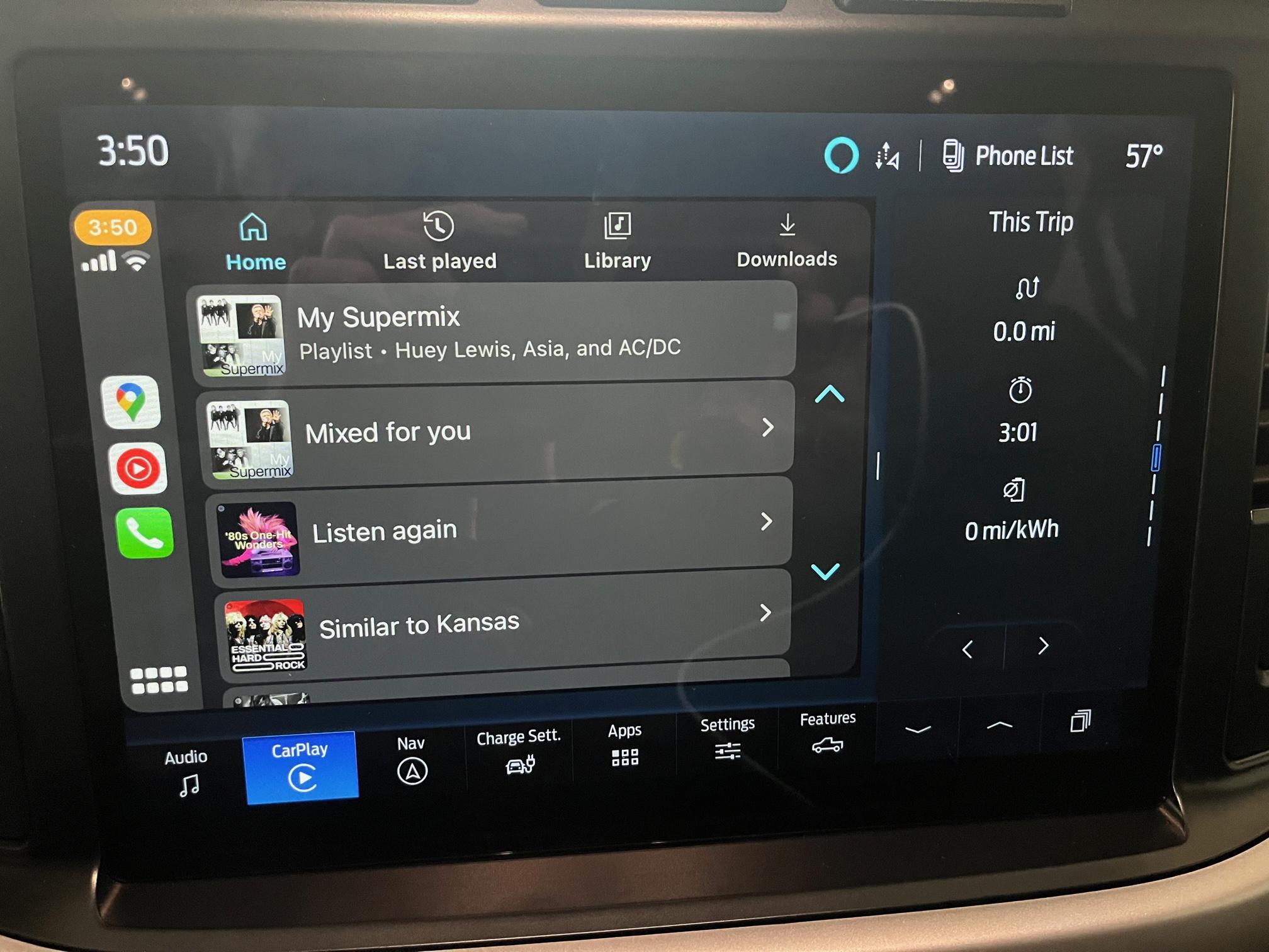 Full Screen mode for Apple CarPlay