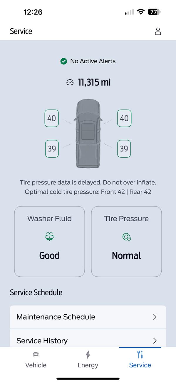 Ford F-150 Lightning FordPass 5.14.0 Available (iOS & Android) IMG_3258