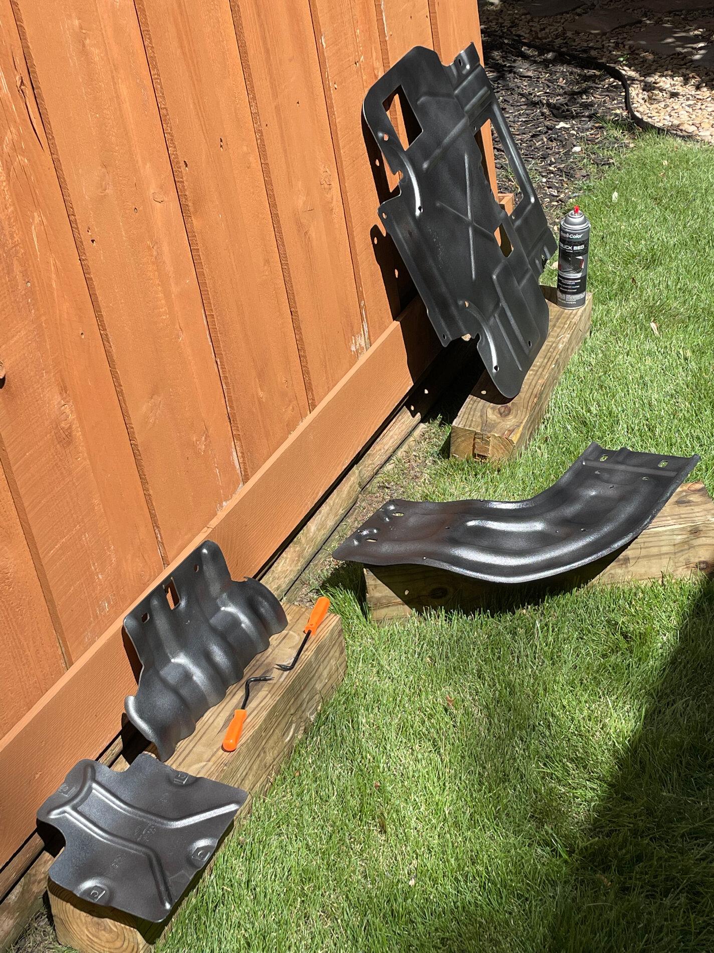 Ford F-150 Lightning Skid plates for Hybrid Powerboost 2021 f150? IMG_3466