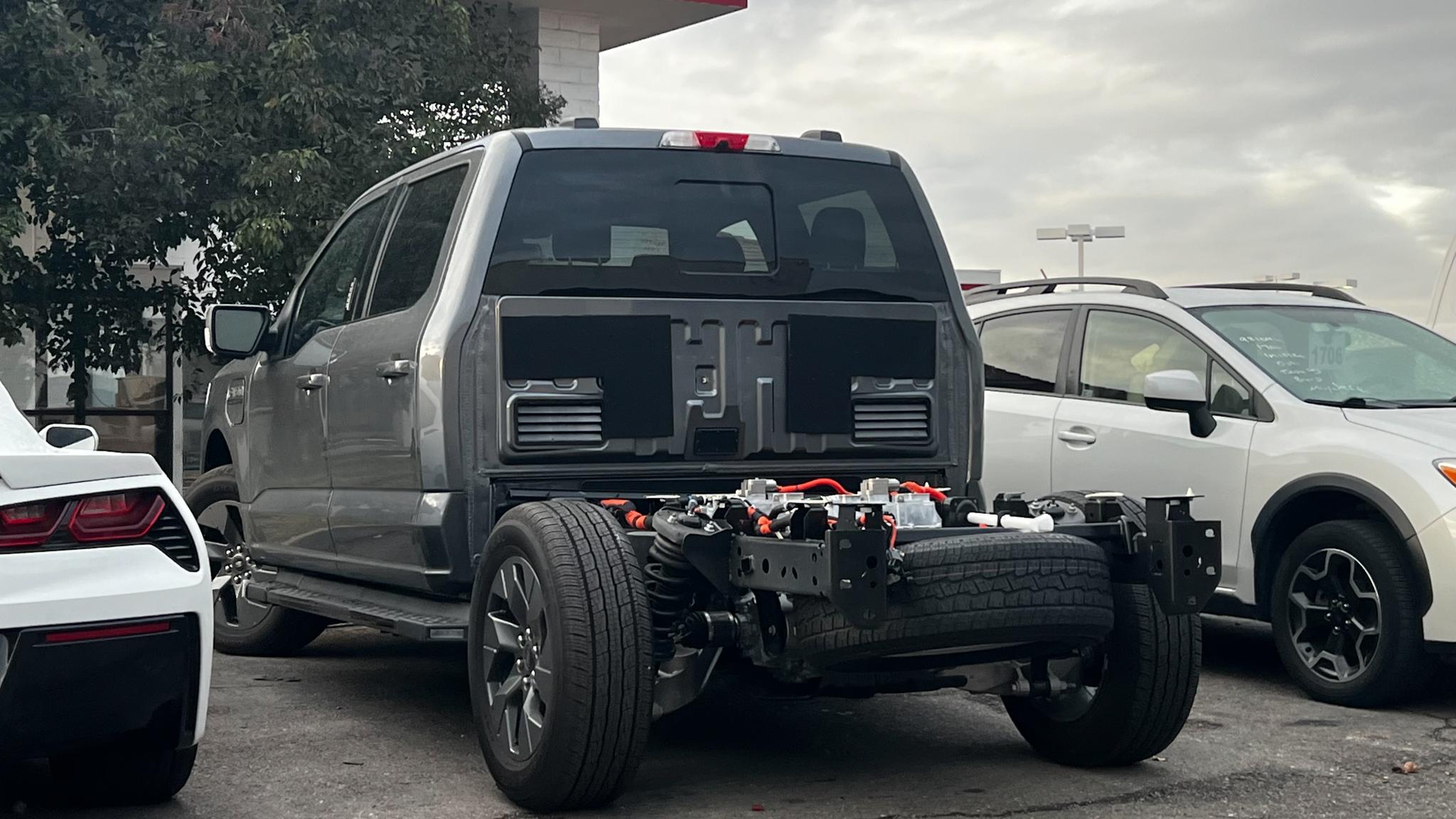 Ford F-150 Lightning 48hrs of ownership….rear ended! IMG_3510