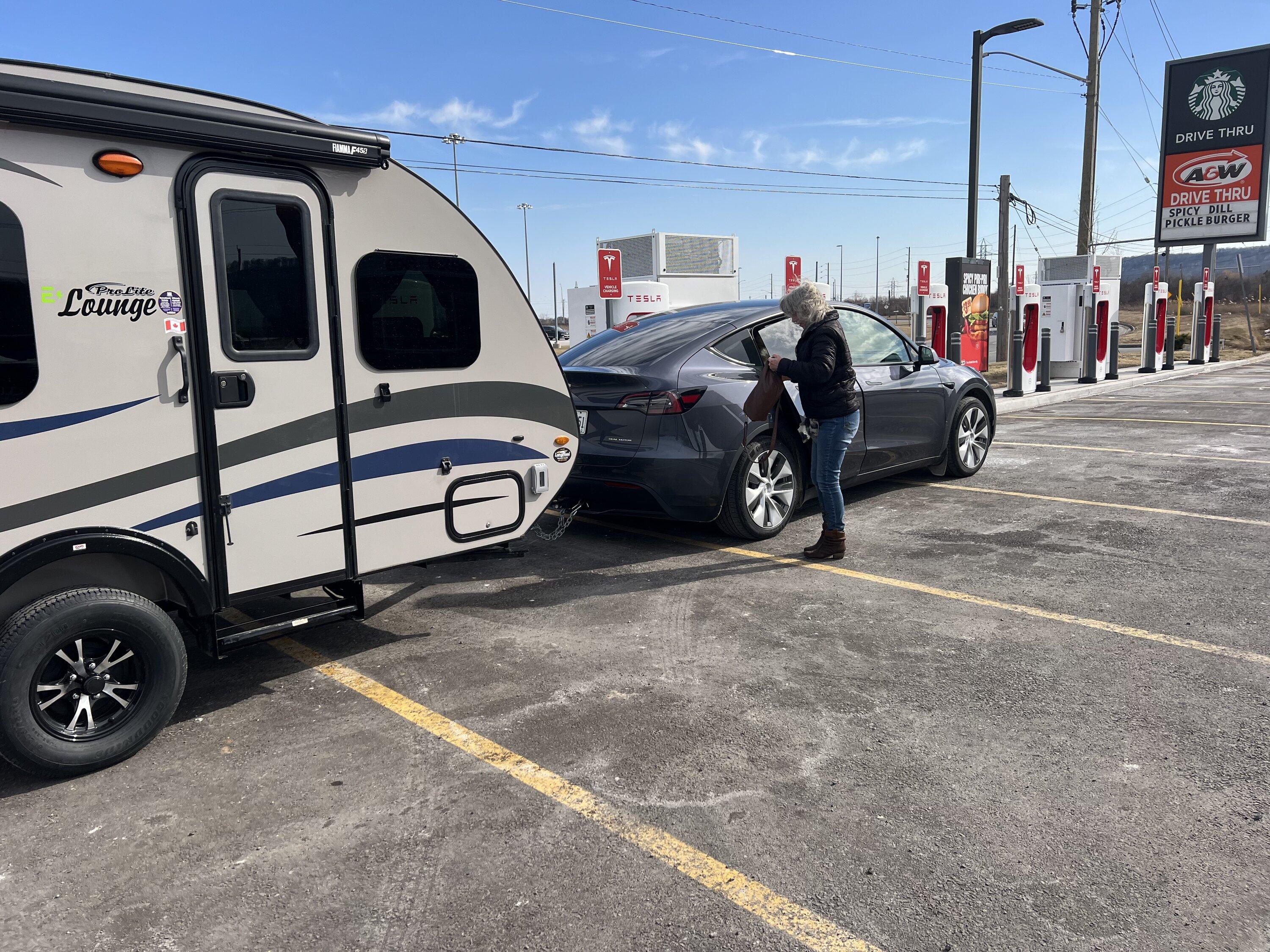 Ford F-150 Lightning New Fully Electric Trailer purchased: Pro Light E lounge IMG_3619