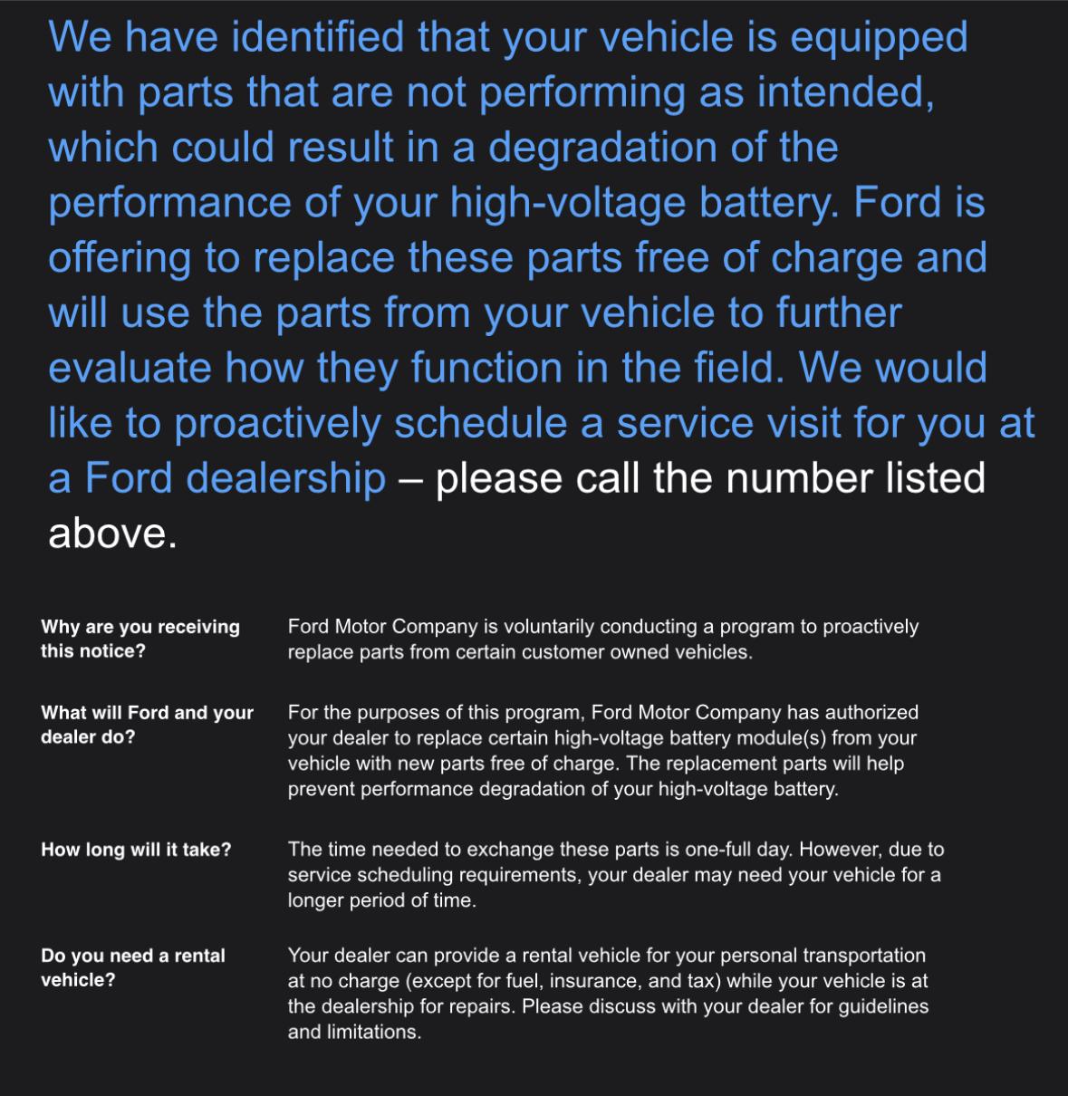 Ford F-150 Lightning Battery Busted. Recall. Then Fault. Then stuck. IMG_3690