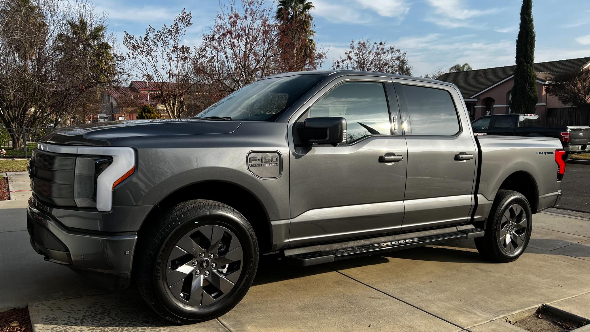 Ford F-150 Lightning 48hrs of ownership….rear ended! IMG_3697