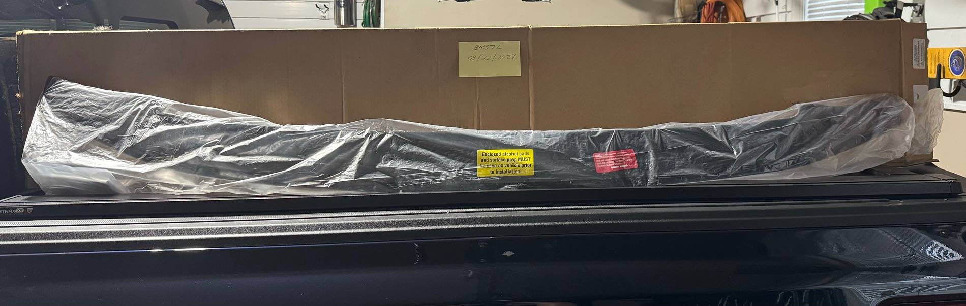 Ford F-150 Lightning Chicagoland - 2023 Lund Smoke Aeroskin hood protector still available IMG_3971