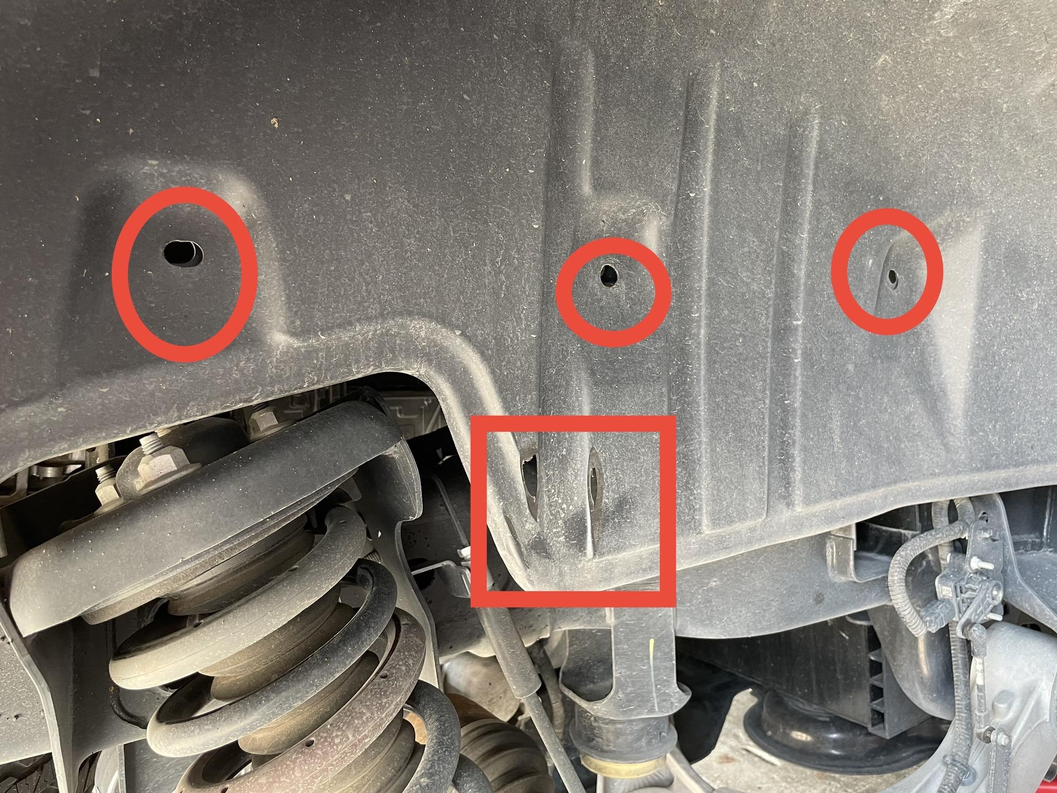 Wheel well liners missing fasteners Ford Lightning Forum For F150