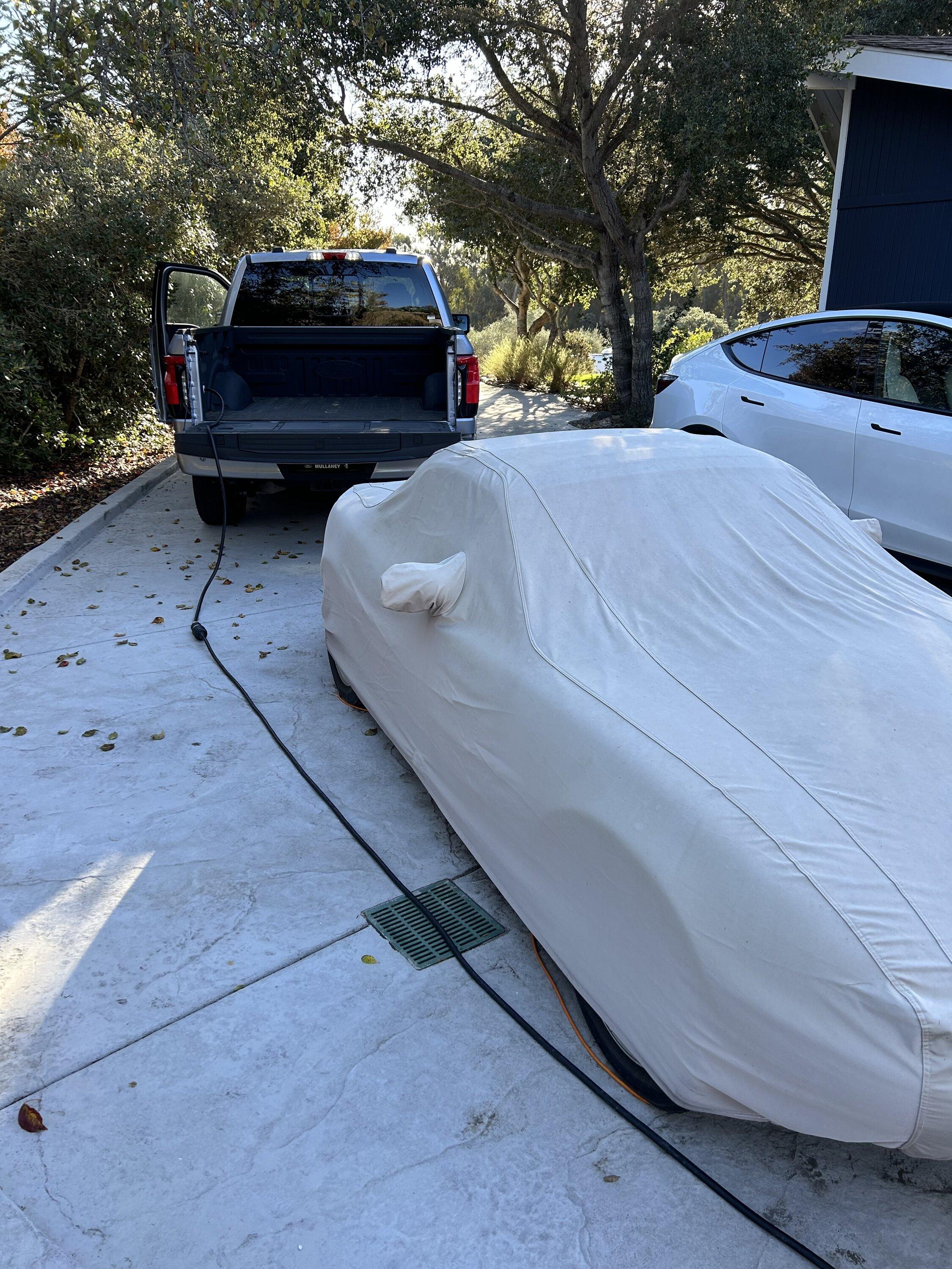 Ford F-150 Lightning Easy way to safely access backup power for home and free (for some PG&E customers) IMG_4226