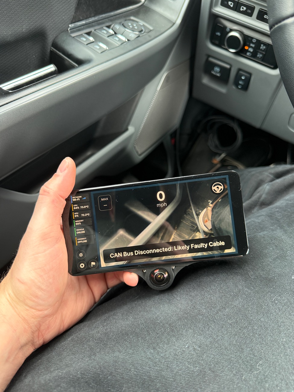 Ford F-150 Lightning Comma AI self driver assistant IMG_4355