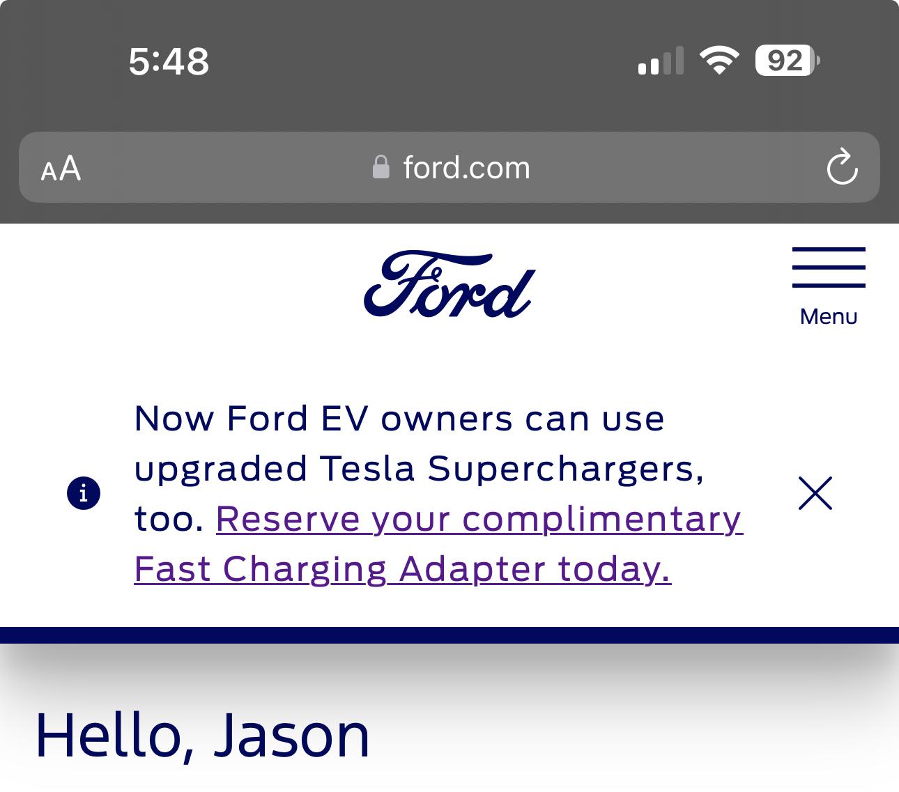 Ford F-150 Lightning Update: F-150 Lightning Fast Charging Tesla Adapters Start Shipping TODAY Per Ford! IMG_4412