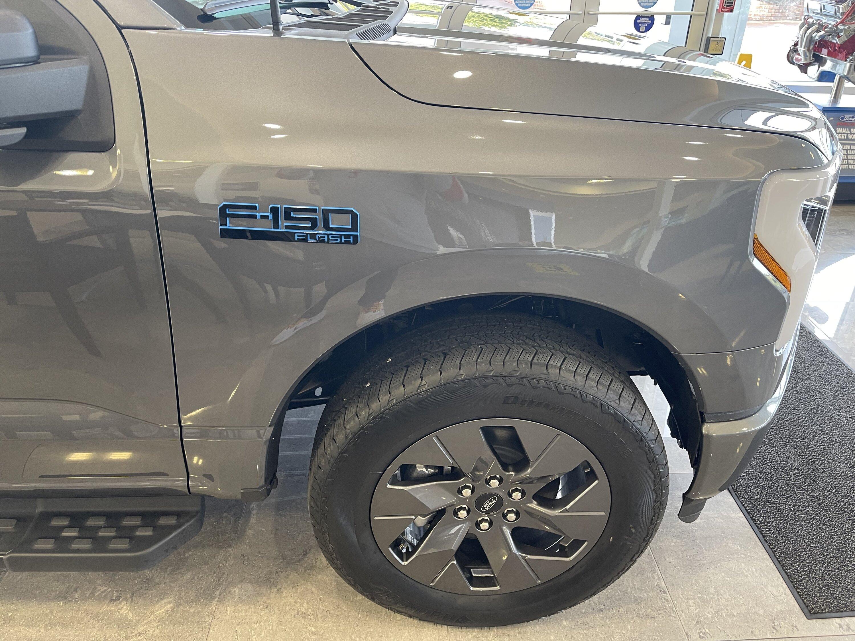 Ford F-150 Lightning ‘24 Flash Sighted in Dealer showroom IMG_4496