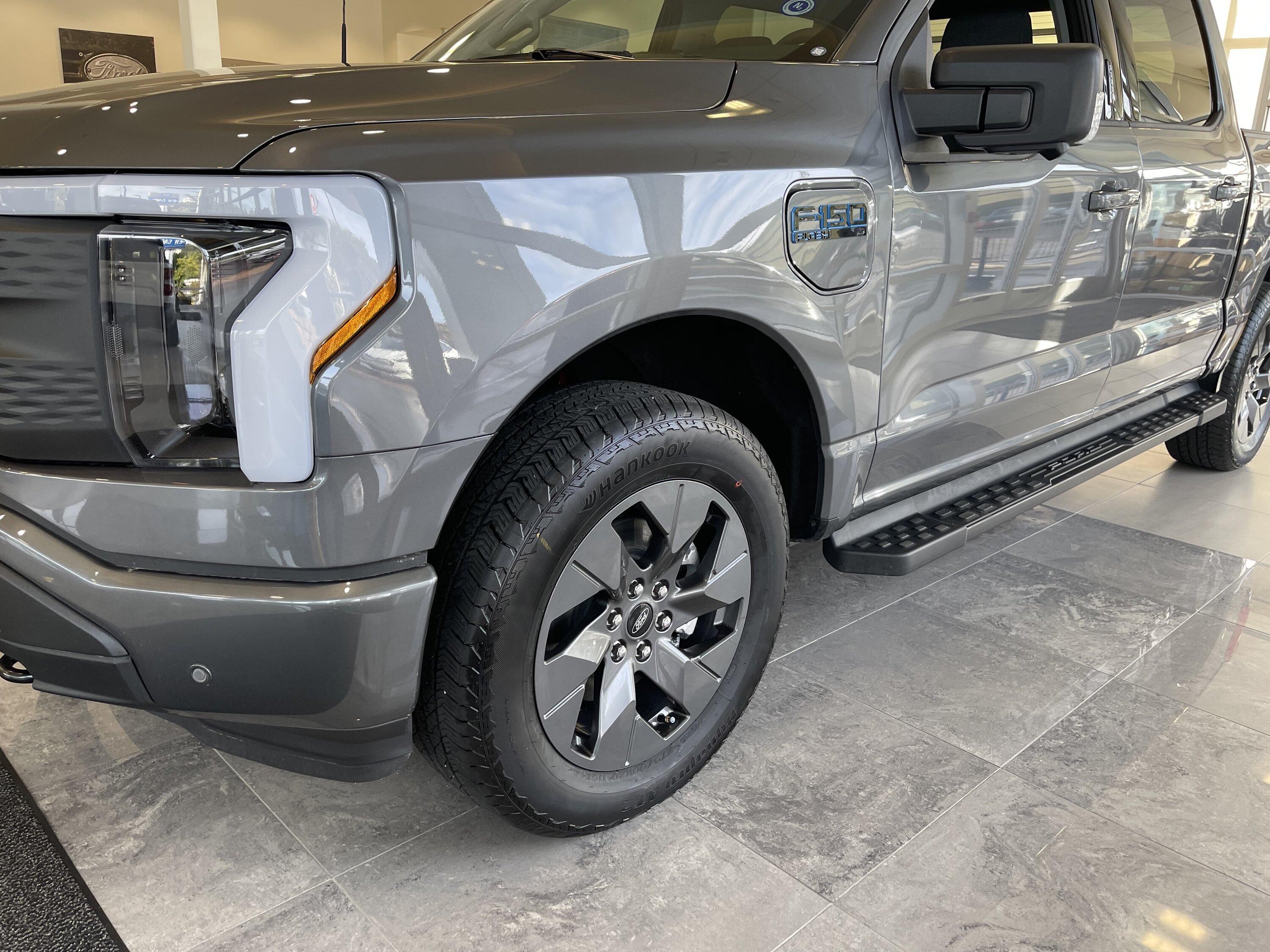 Ford F-150 Lightning ‘24 Flash Sighted in Dealer showroom IMG_4504