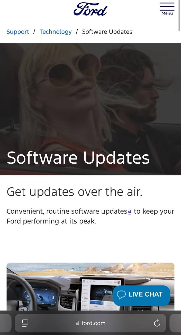 Vehicle Software Update History Now Available in Your Ford Account ...