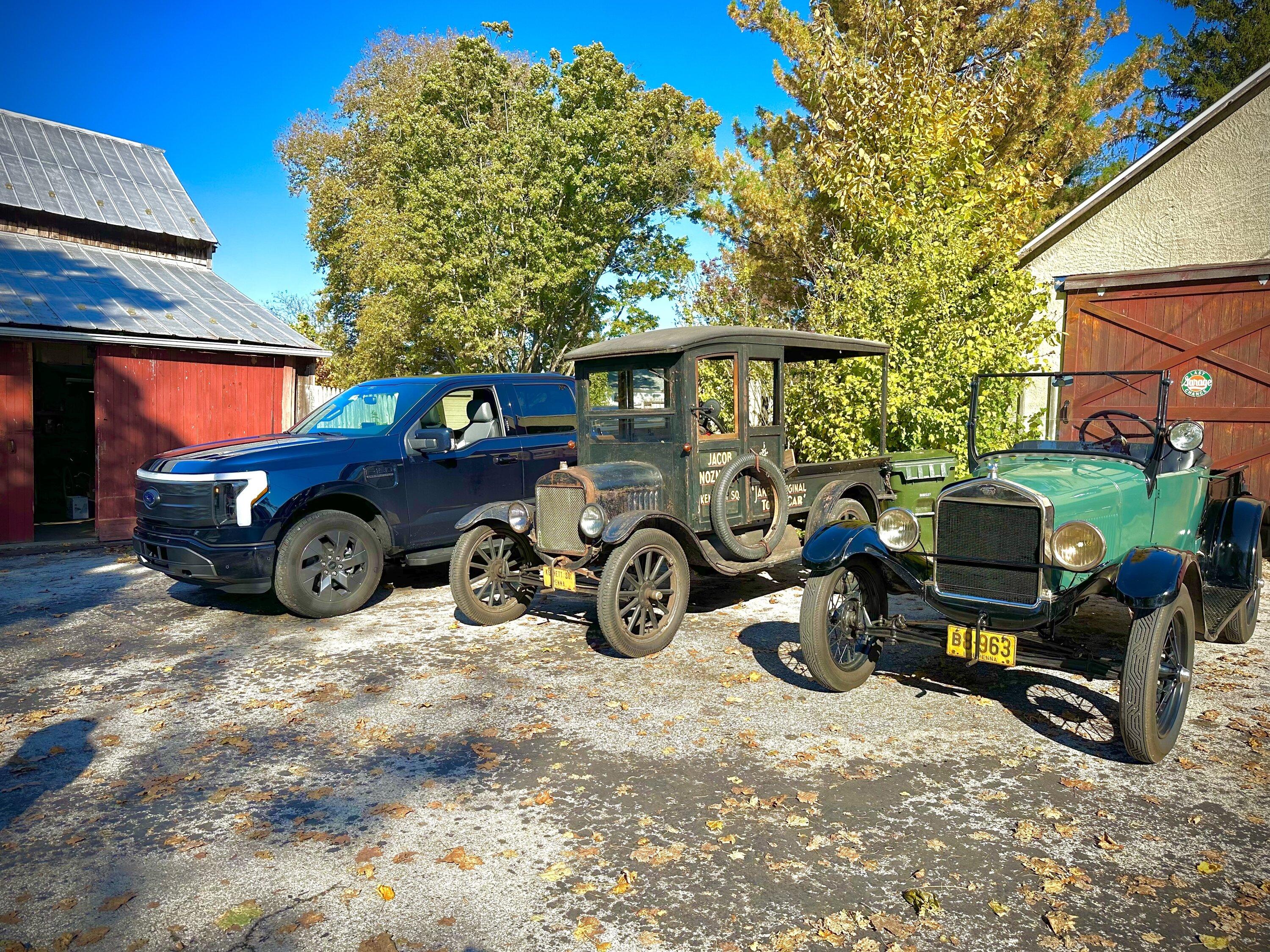 Ford F-150 Lightning Ford's Future and Past in One Pic IMG_4908