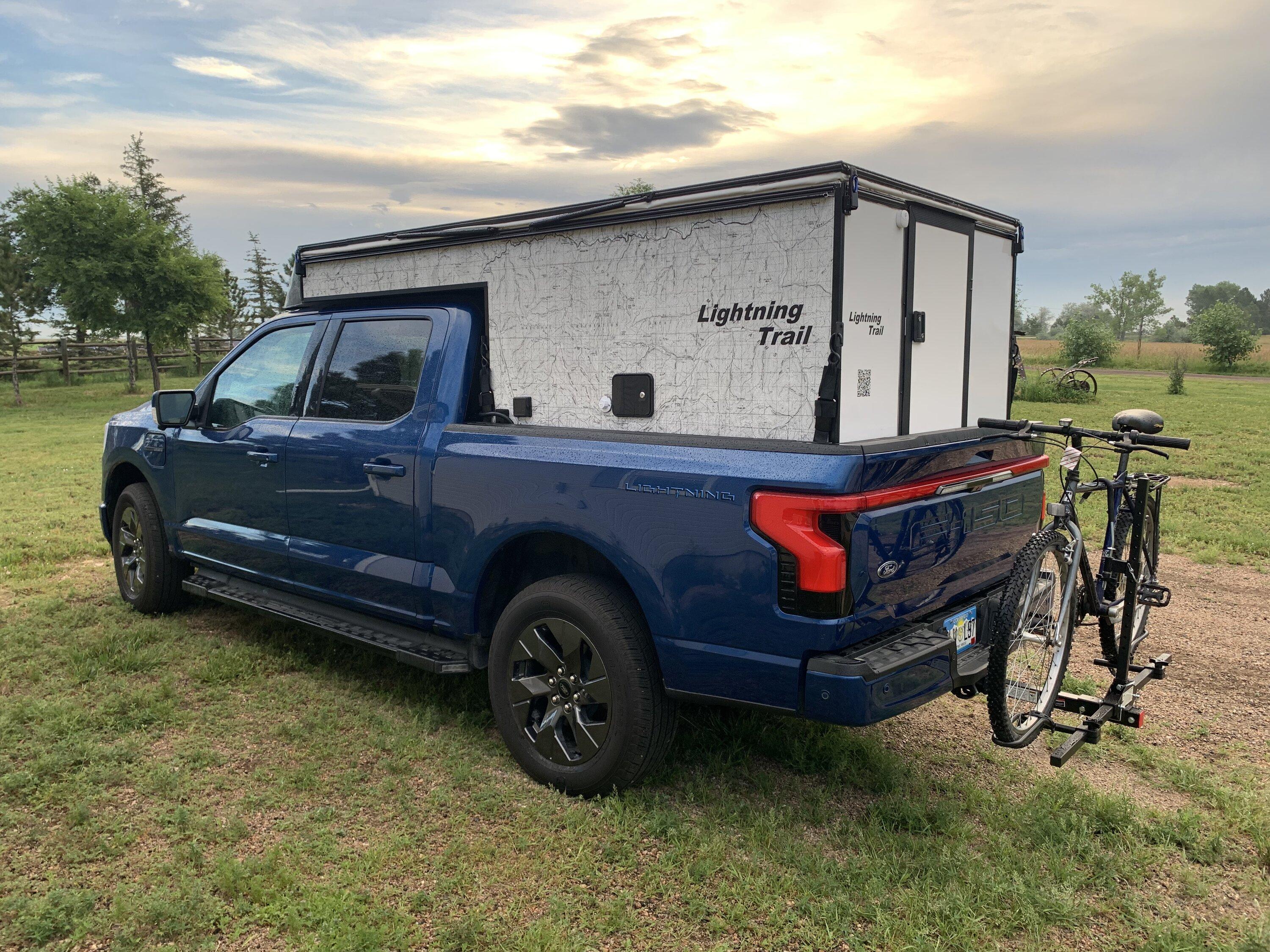 Ford F-150 Lightning 2000-mile road trip with my DIY Lightning Trail slide-in pop-up camper IMG_5333.JPEG