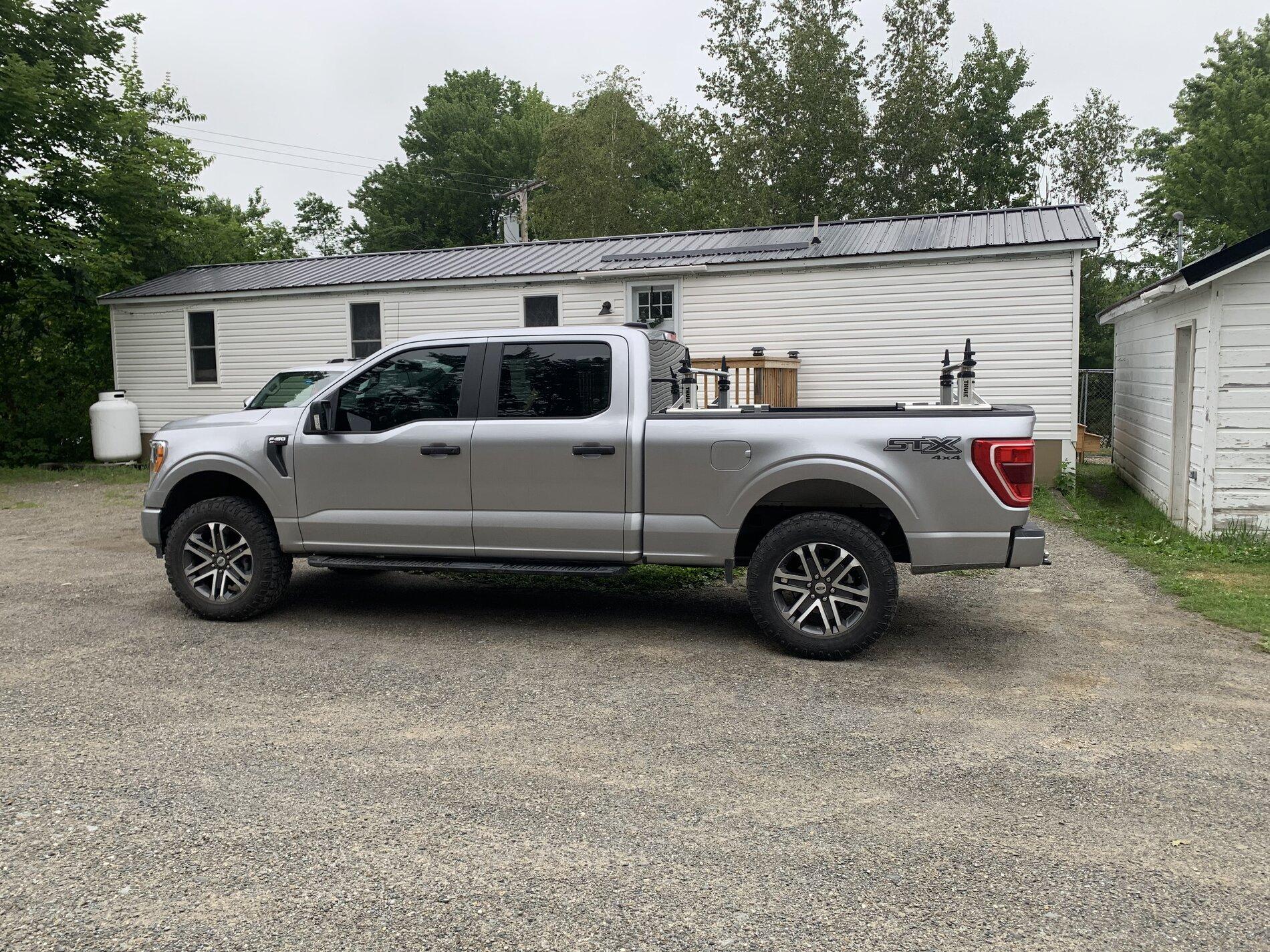 Ford F-150 Lightning Auto spring level kit IMG_6246