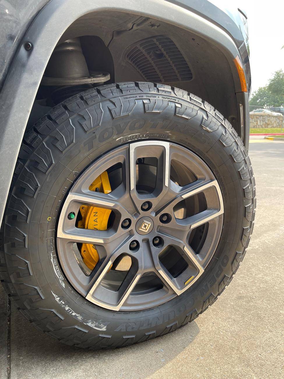 Ford F-150 Lightning Just installed the recently launched Pirelli Scorpion XTM All-Terrain Tire with gas and EV variants. 34" Tires on 20" wheels. IMG_6311