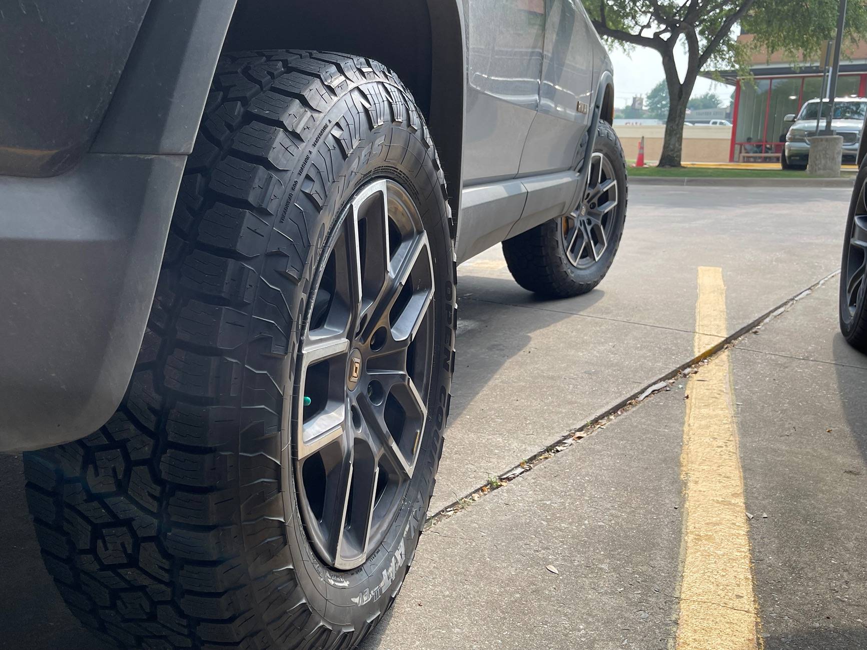 Ford F-150 Lightning Installed Toyo Open Country AT3 EV 116 T XL All-Terrain Tires IMG_6315