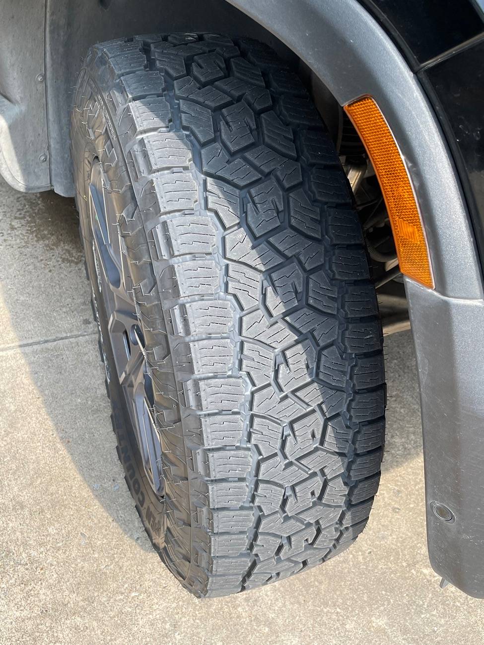 Ford F-150 Lightning Installed Toyo Open Country AT3 EV 116 T XL All-Terrain Tires IMG_6319