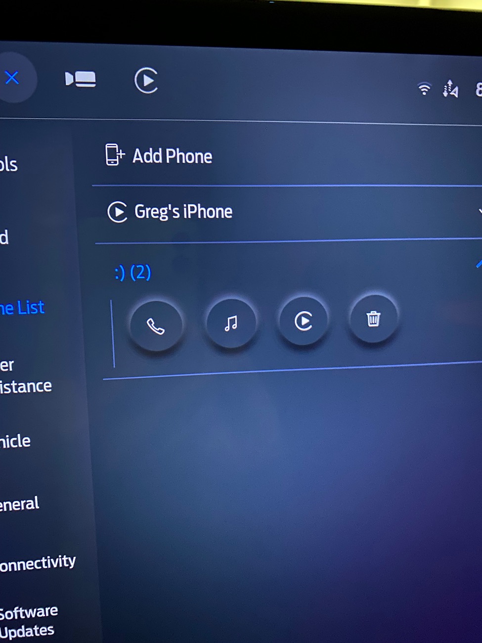 Ford F-150 Lightning Passenger streaming music via BT.   How do you guys make the switch? IMG_7412
