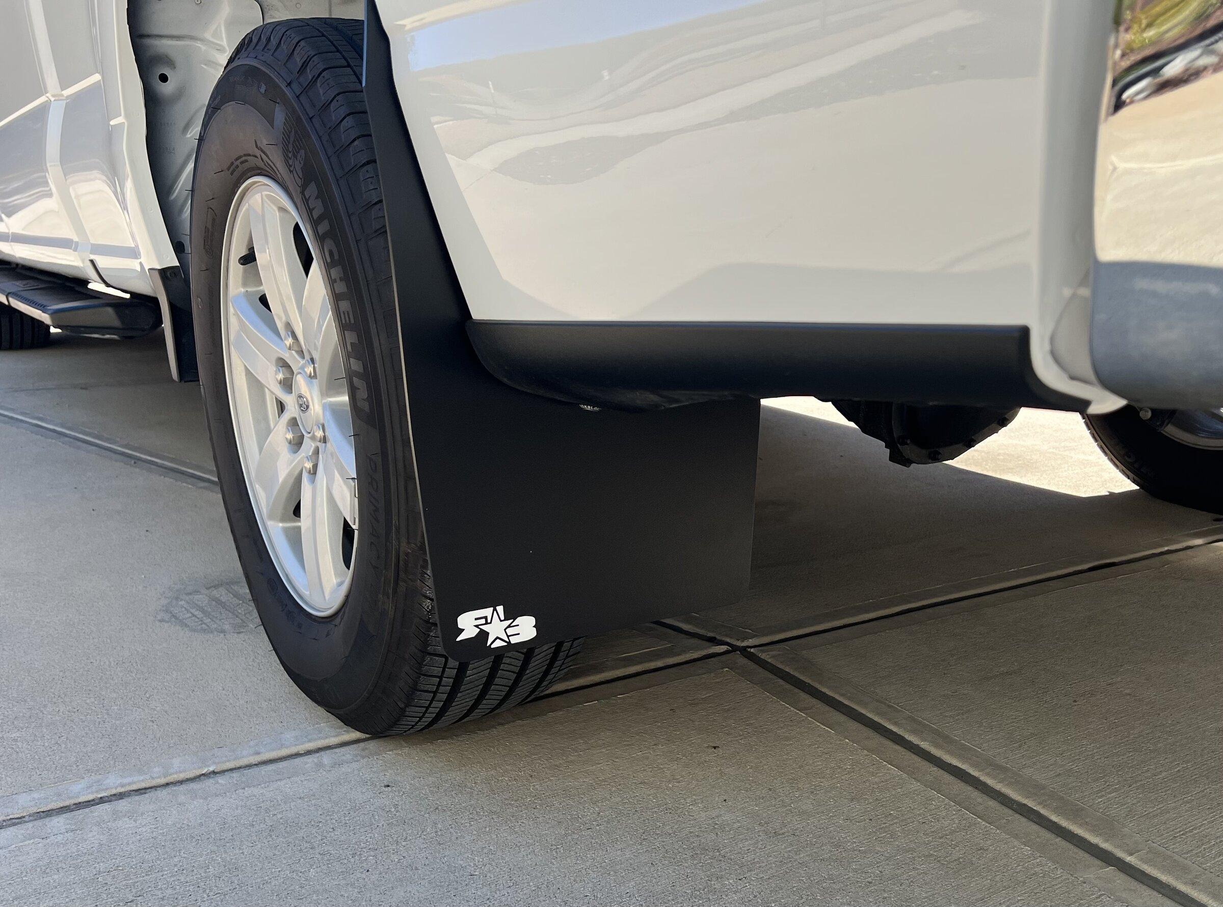 Ford F-150 Lightning RokBlokz Mud Flaps installed - review IMG_7507 2